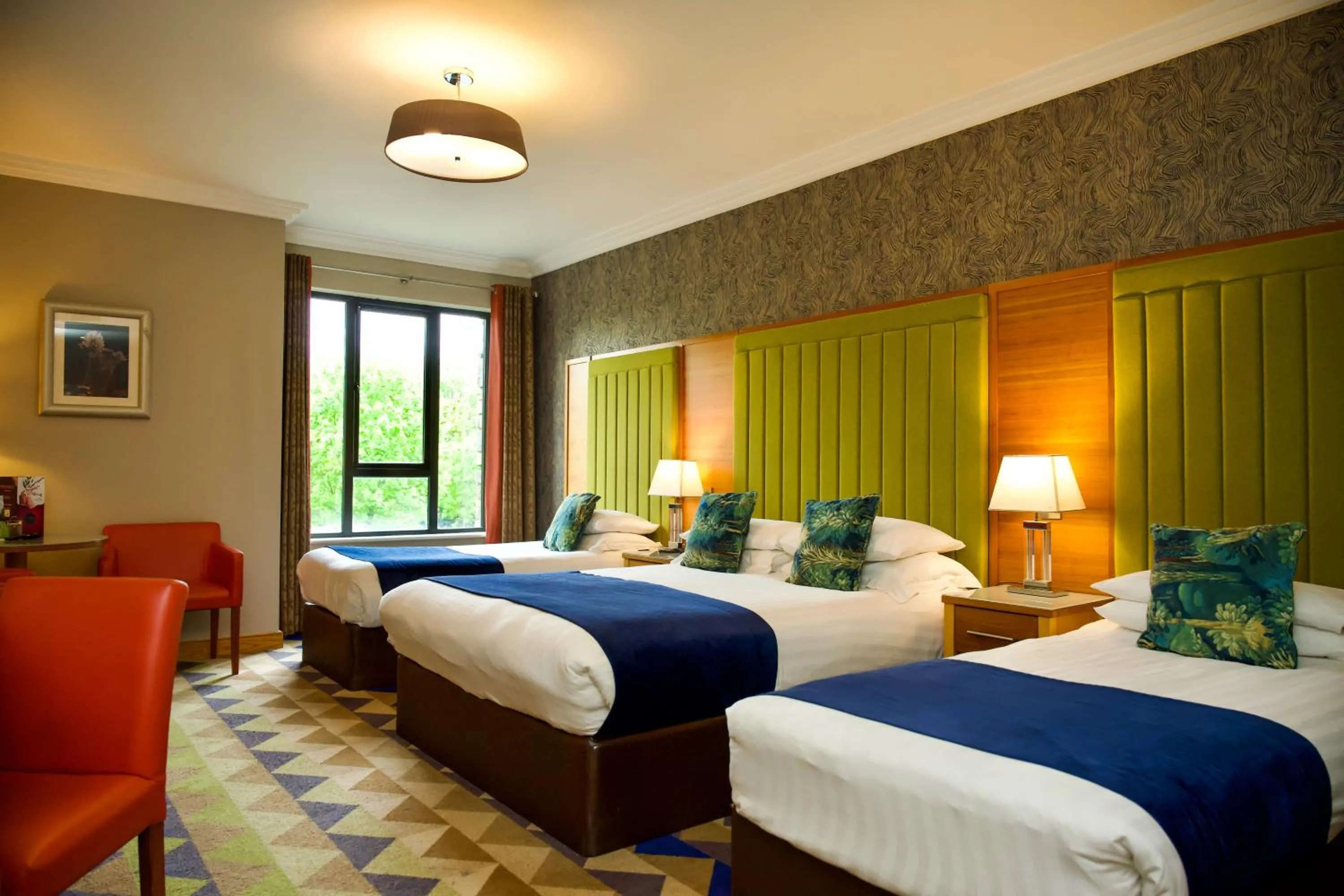 Bed in Amber Springs Hotel