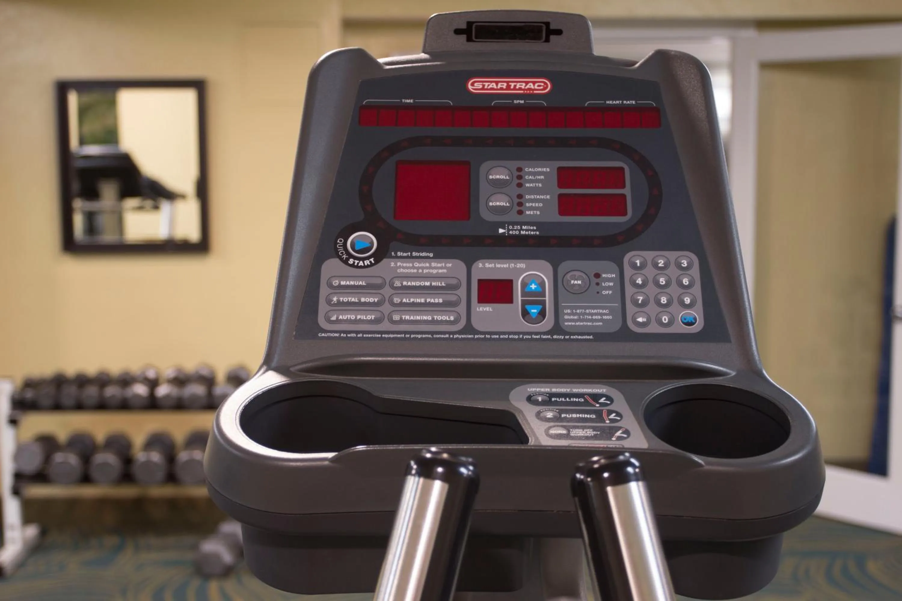 Fitness centre/facilities in Bayside Resort Hotel