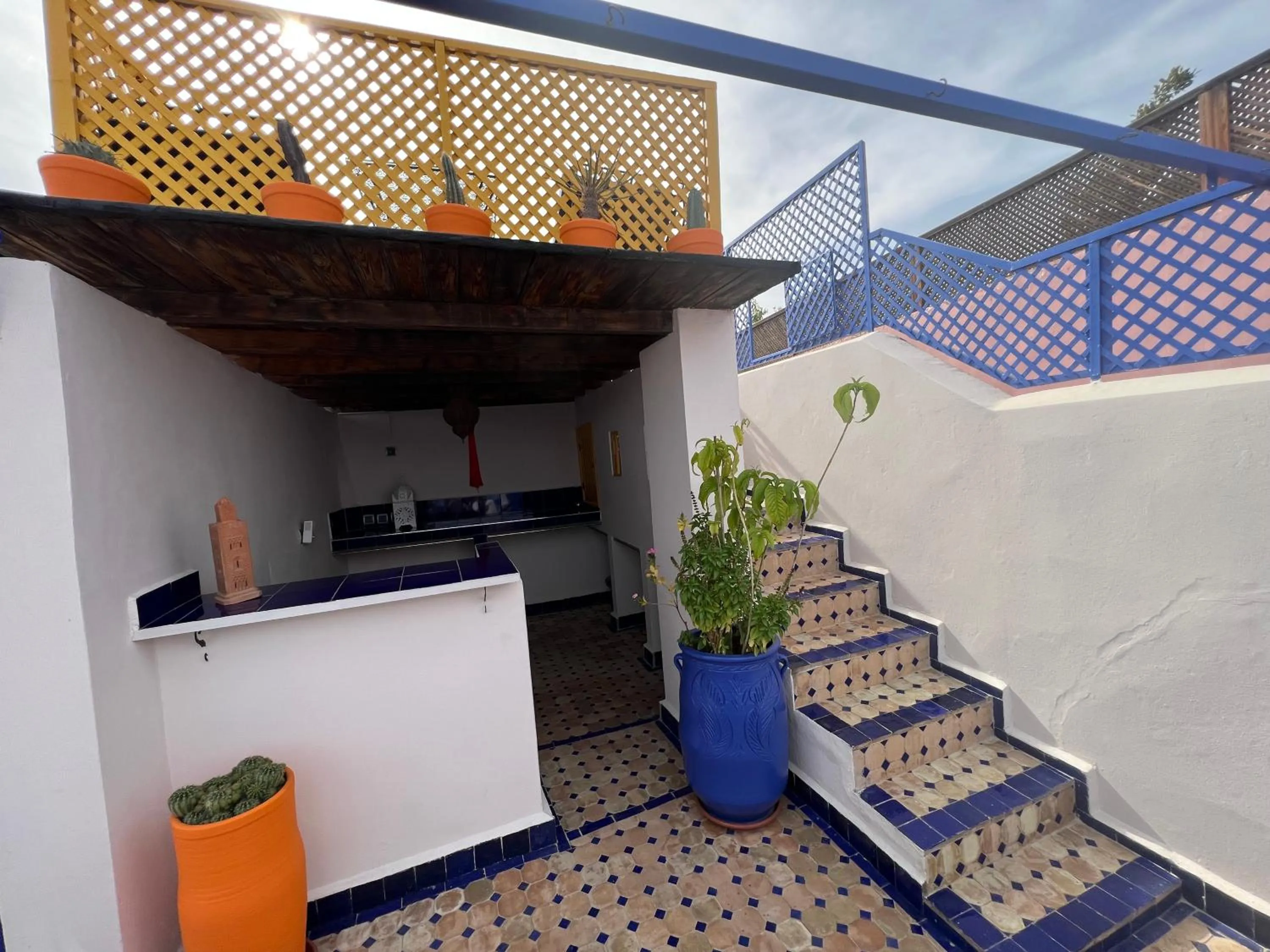 Balcony/Terrace in Riad Villa El Arsa