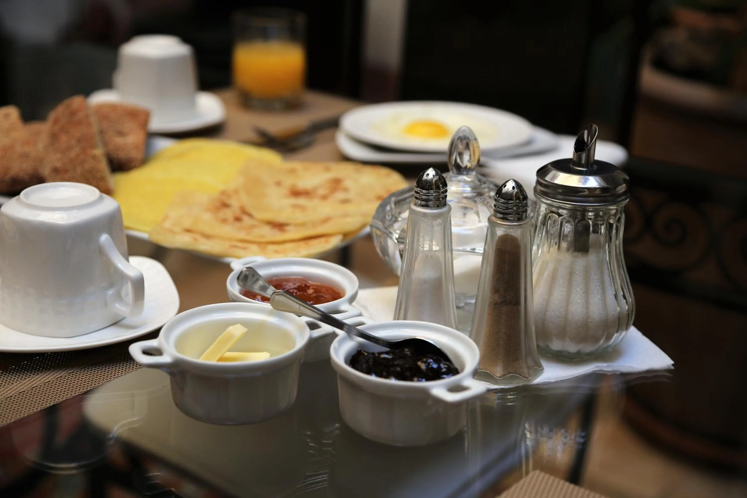 Breakfast in Riad Villa El Arsa