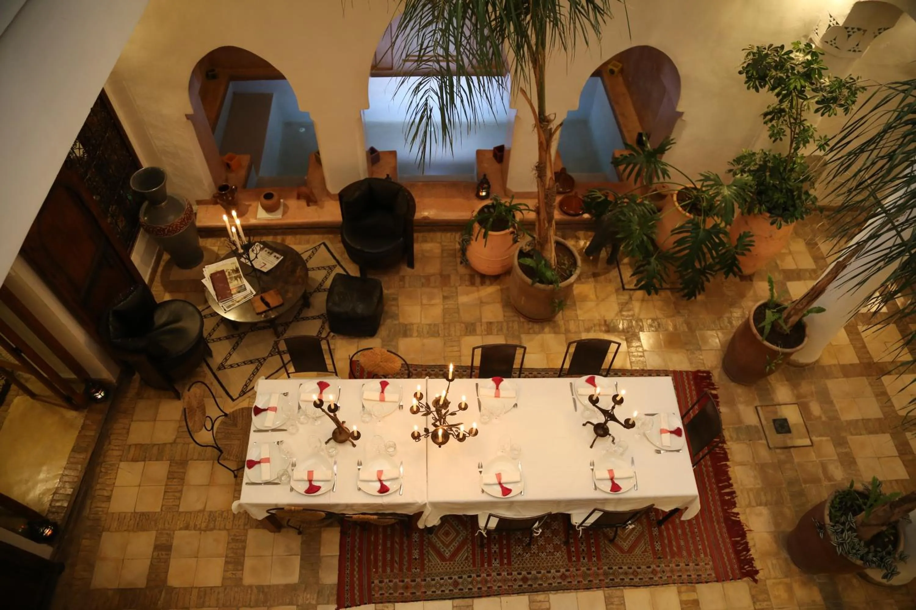 Dinner in Riad Villa El Arsa