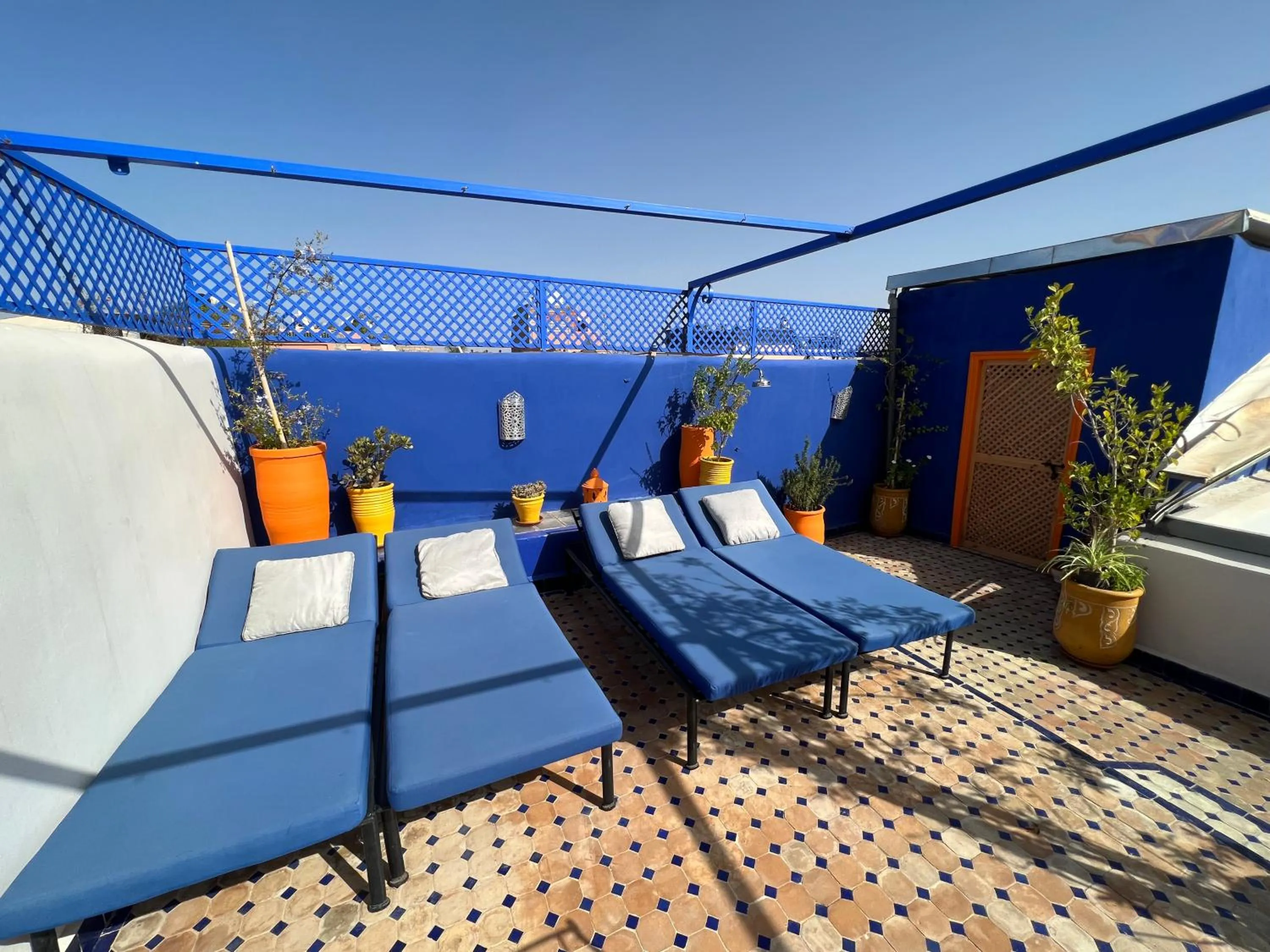 Balcony/Terrace in Riad Villa El Arsa