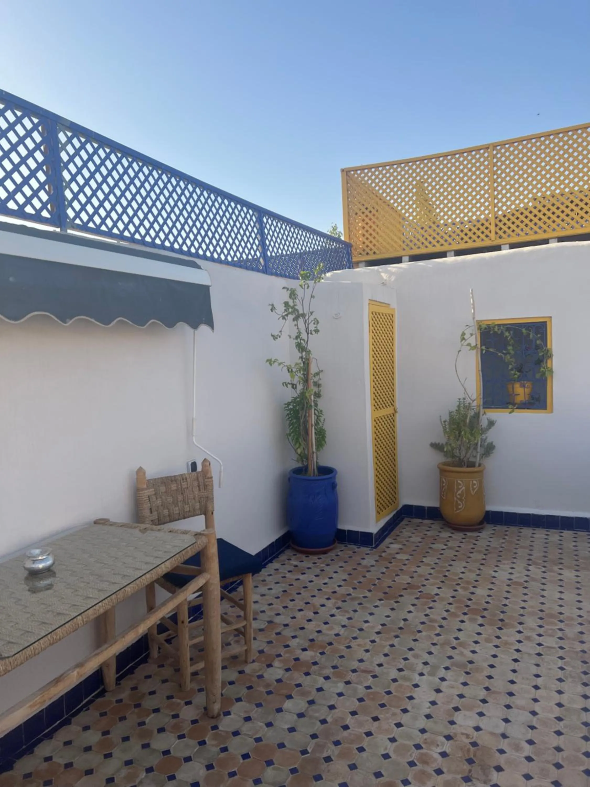 Balcony/Terrace in Riad Villa El Arsa