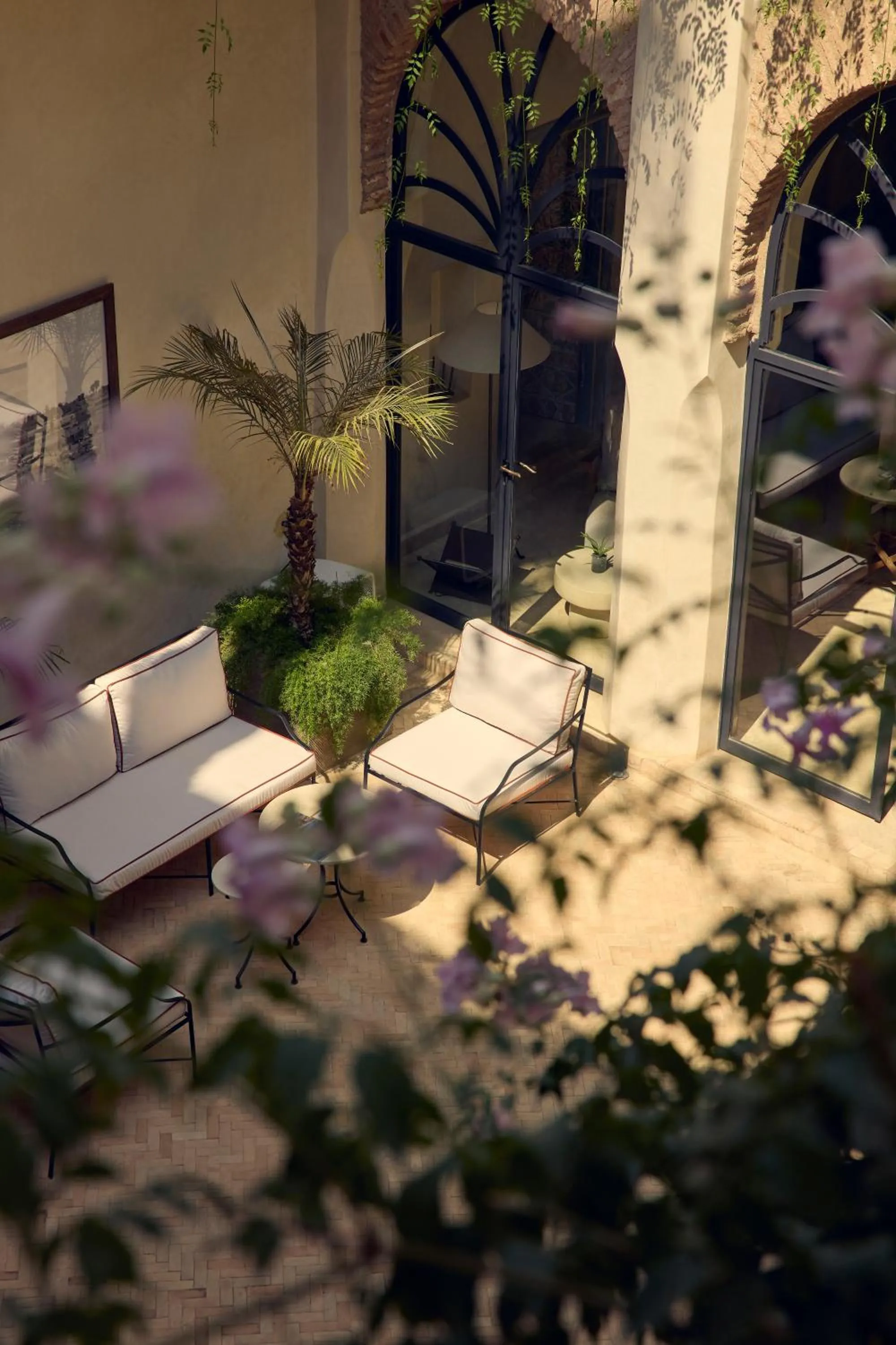 Patio in Nobu Hotel Marrakech