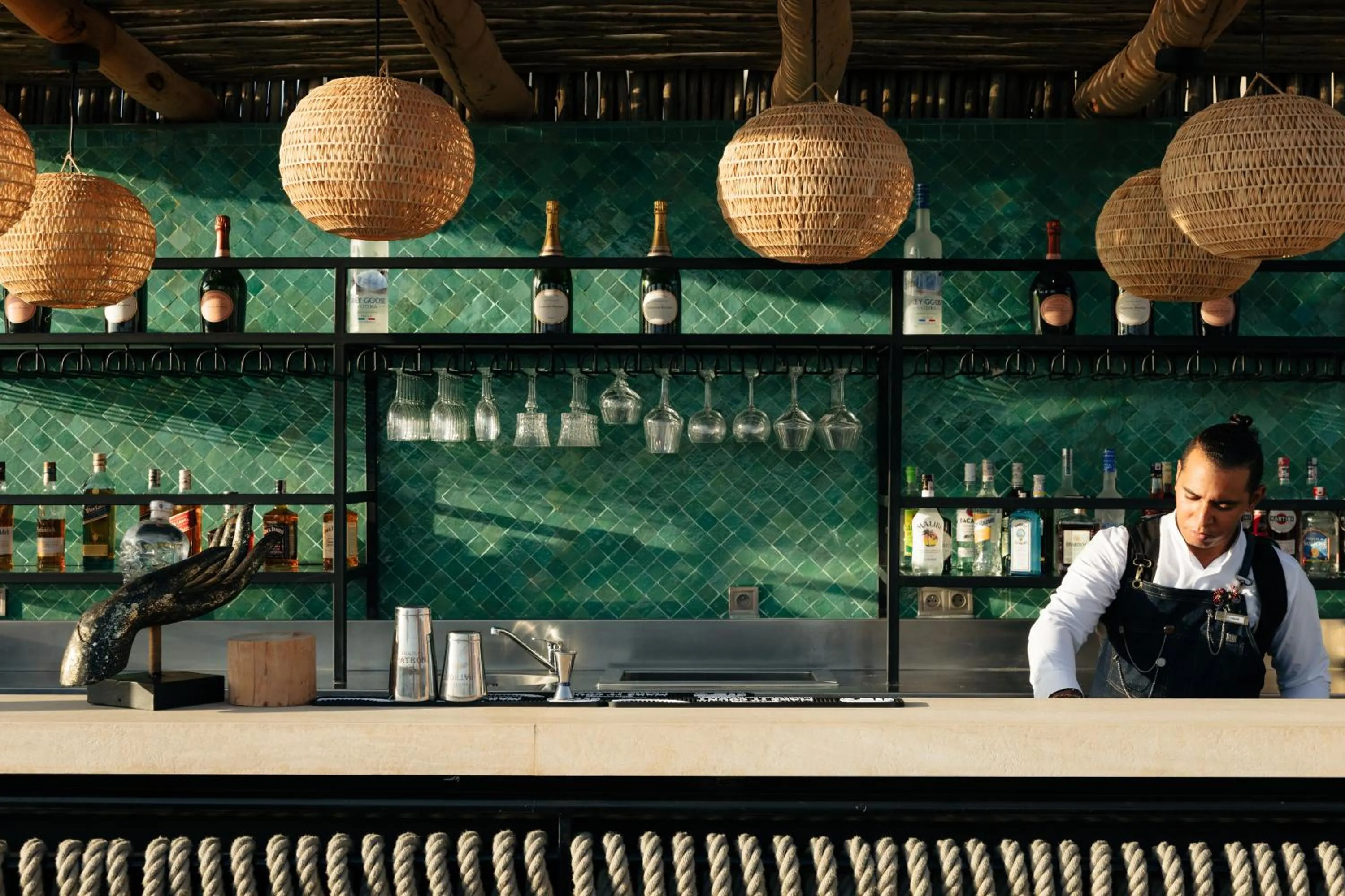 Lounge or bar in Nobu Hotel Marrakech