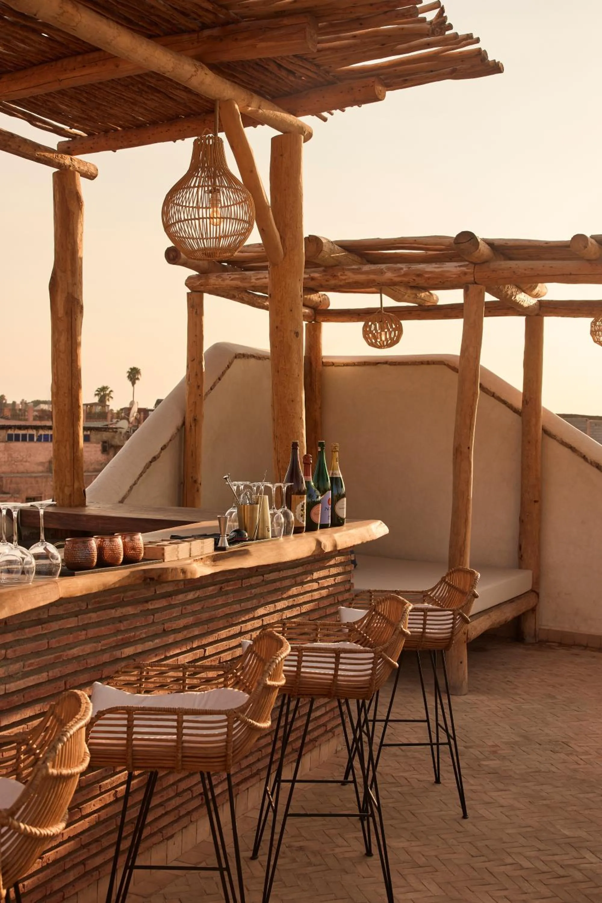 Lounge or bar in Nobu Hotel Marrakech
