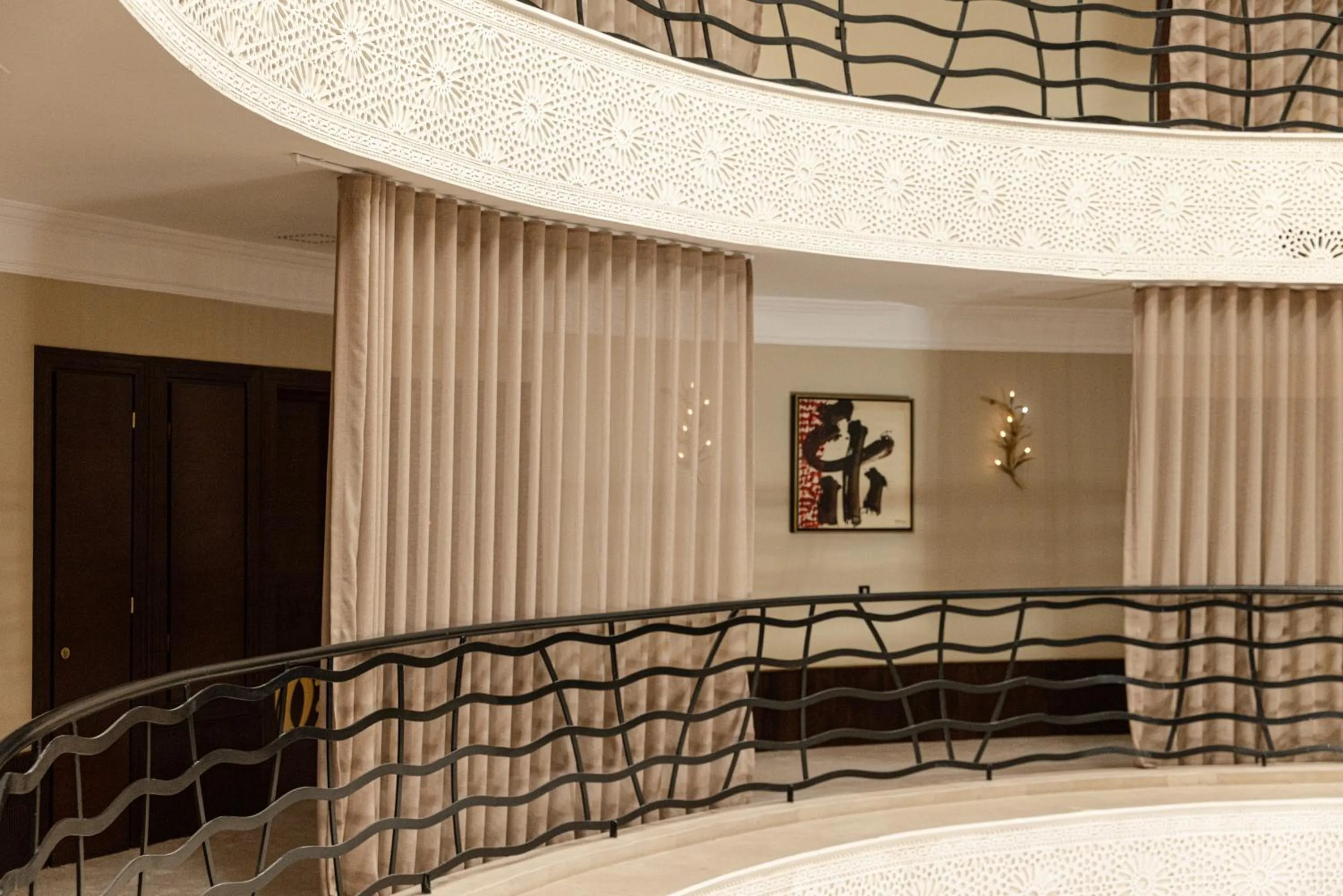 Decorative detail in Nobu Hotel Marrakech