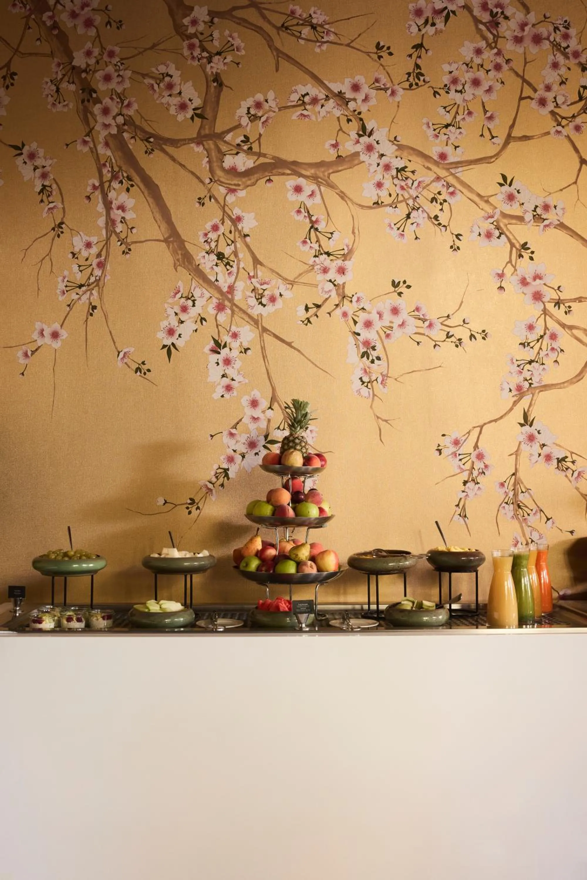 Buffet breakfast in Nobu Hotel Marrakech