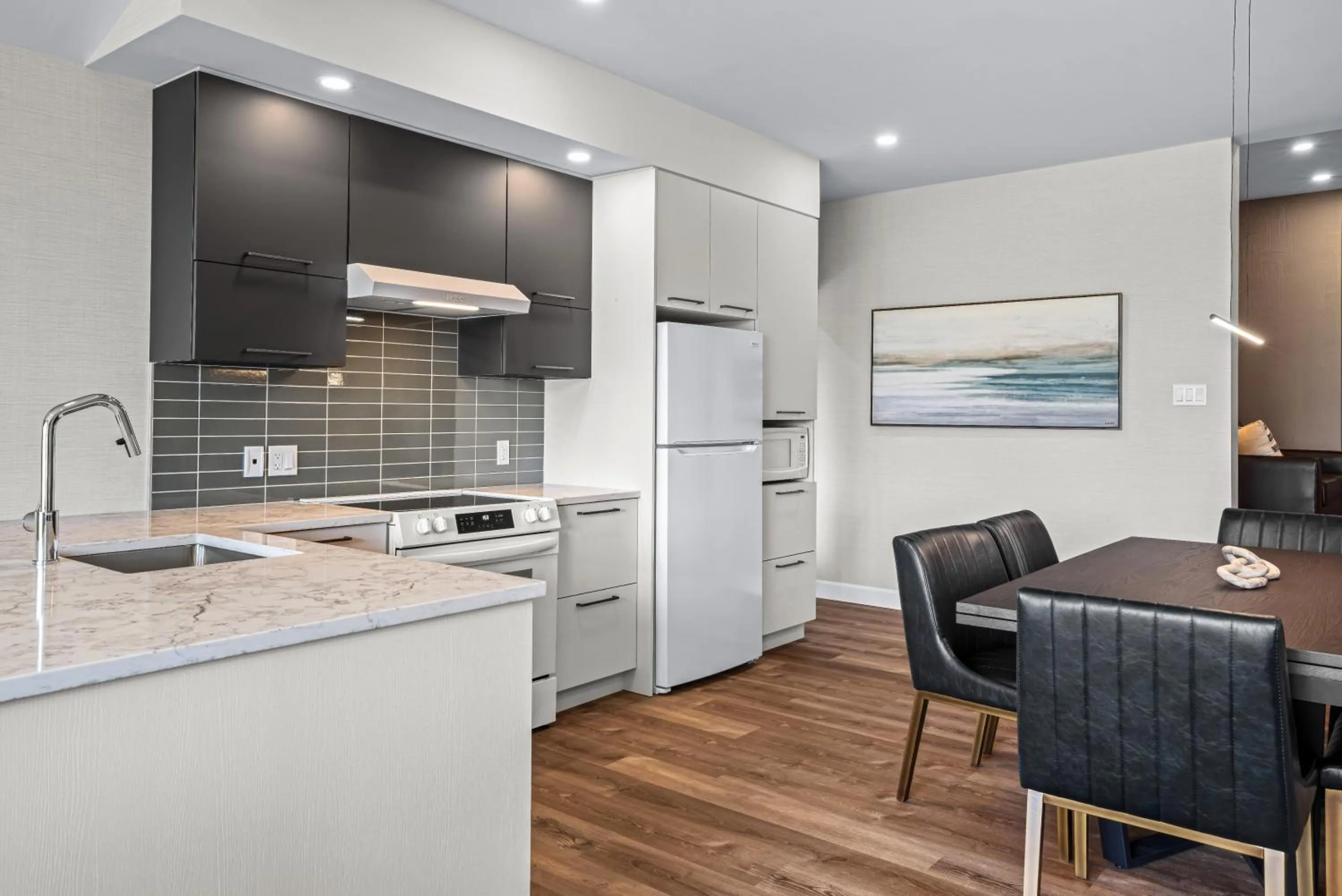 kitchen in Days Inn by Wyndham Riviere-Du-Loup