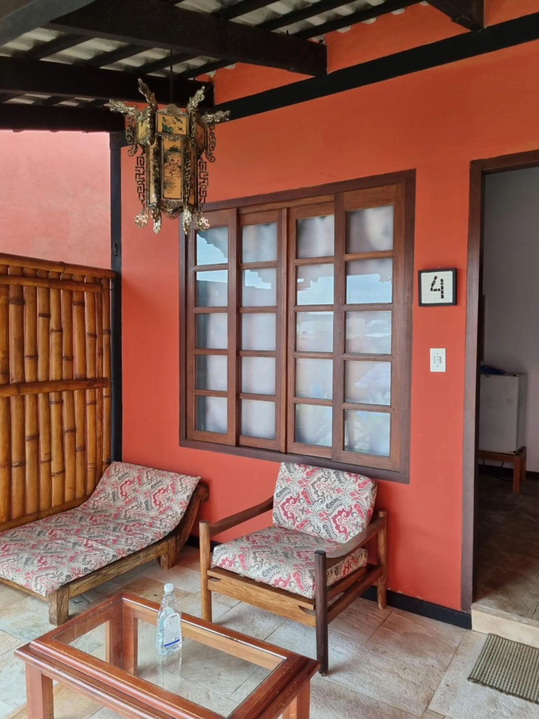 Patio in Pousada Ikabana