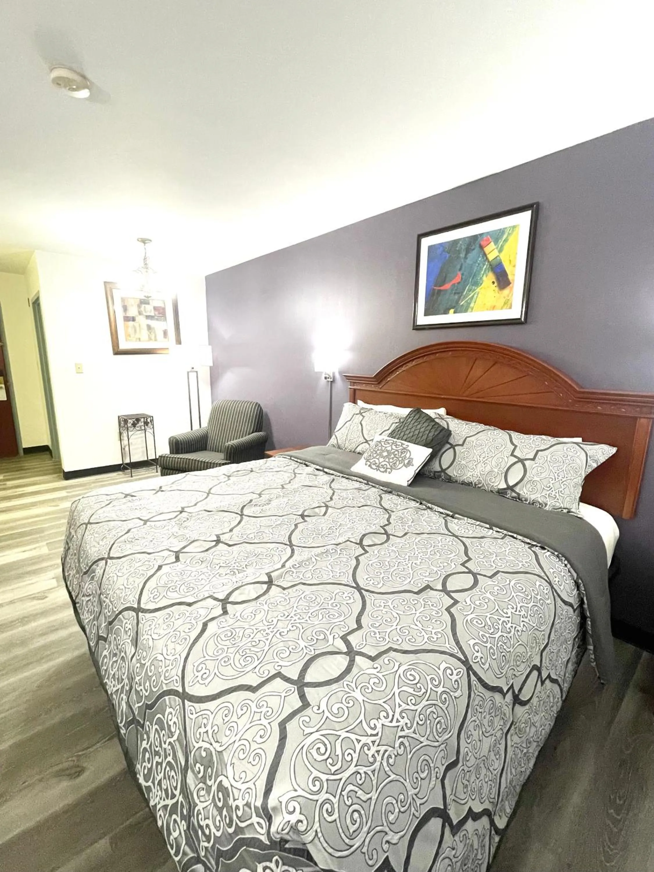 Bed in Grand Vista Hotel & Suites