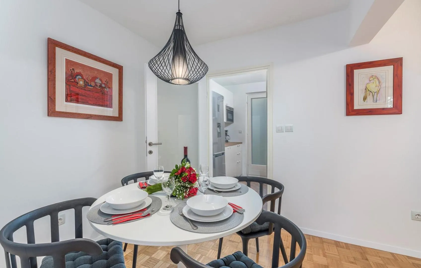 Dining area in Apartment Biba