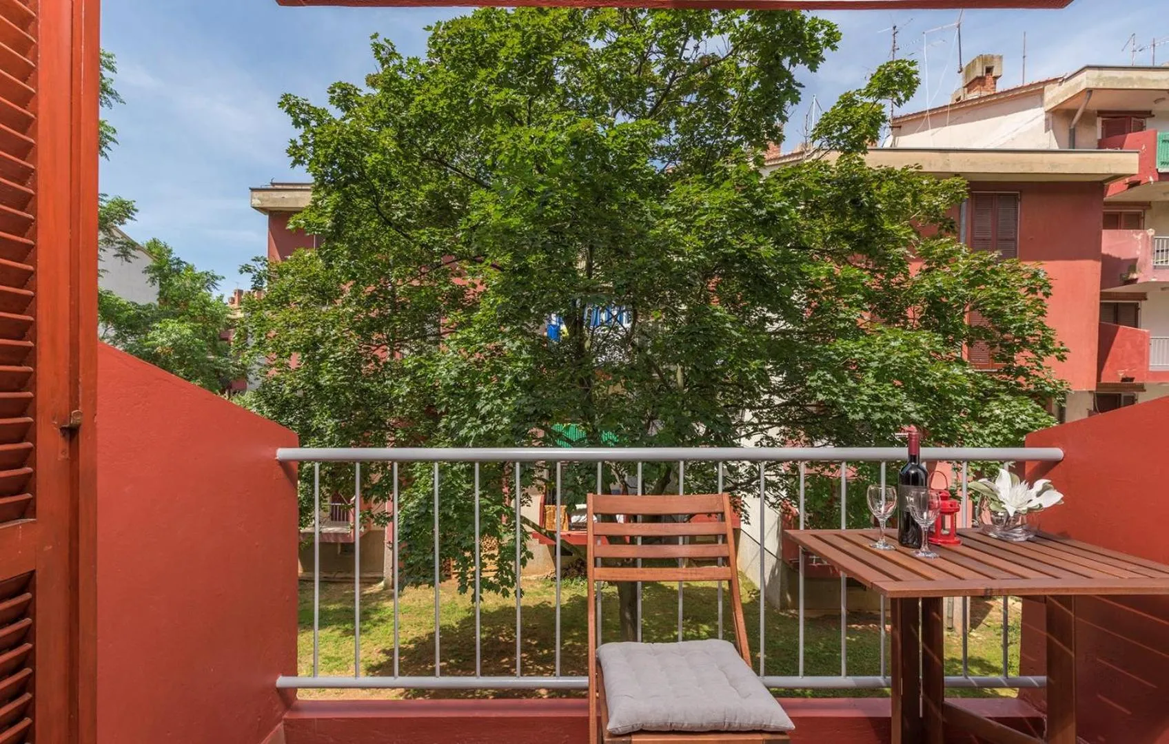 Balcony/Terrace in Apartment Biba