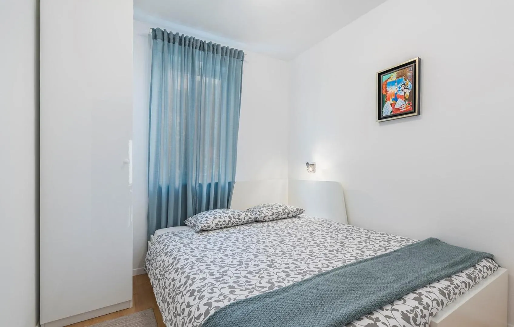 Bed in Apartment Biba