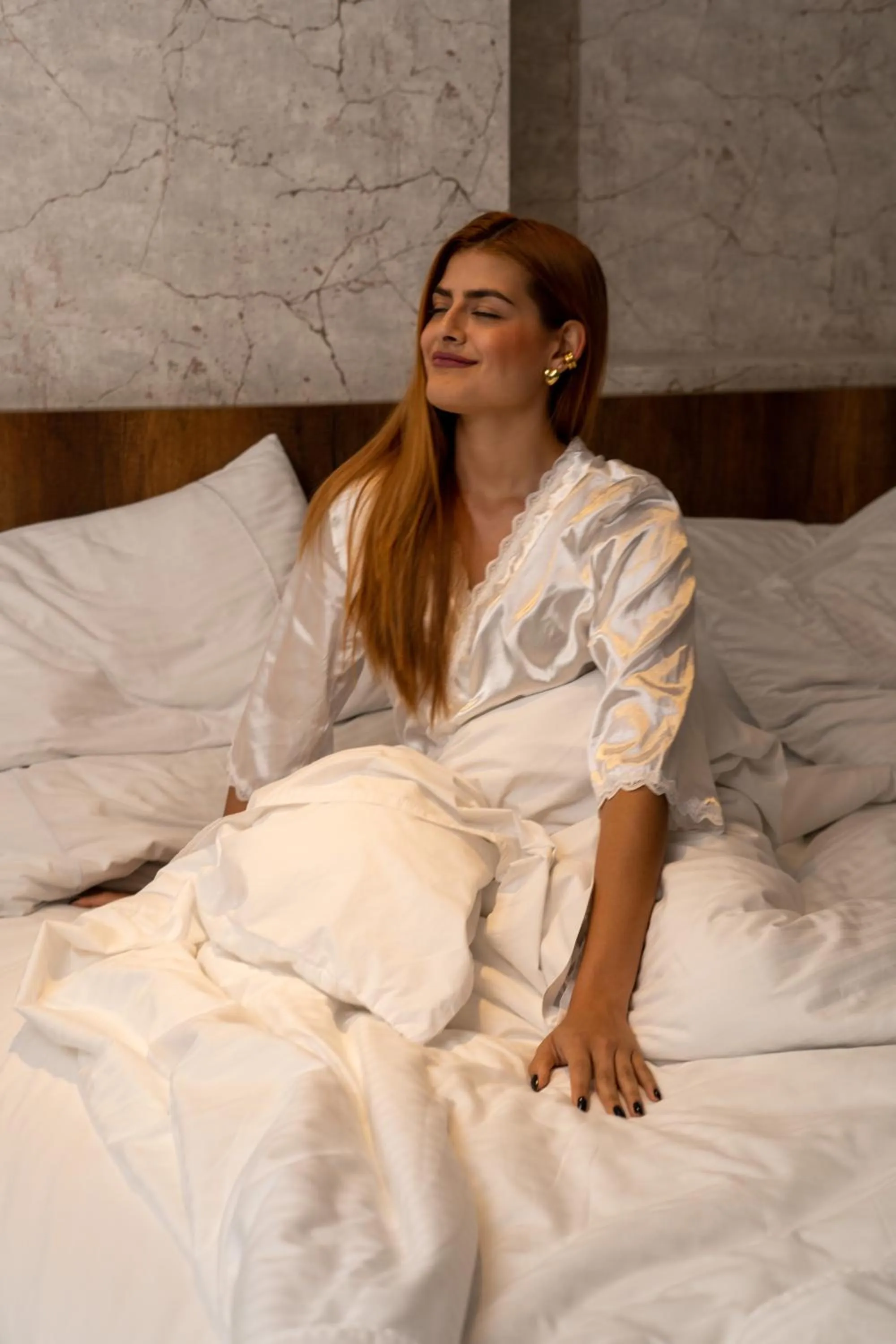 People, Bed in Cafe Hotel Medellín