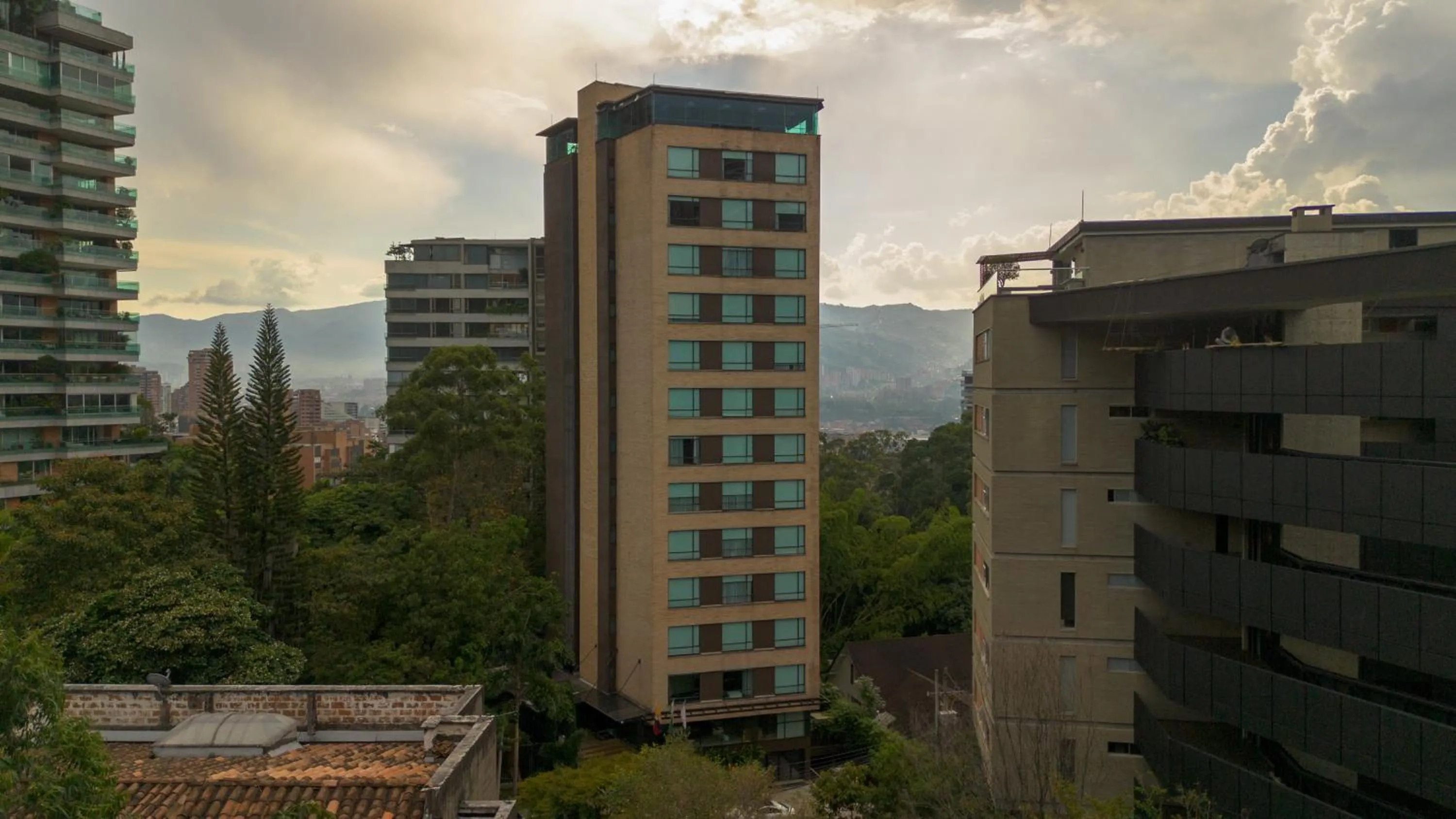 Property building in Cafe Hotel Medellín