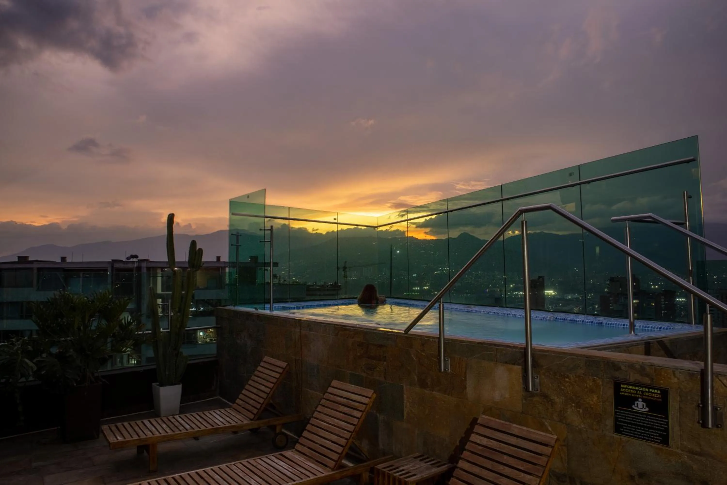 Balcony/Terrace in Cafe Hotel Medellín