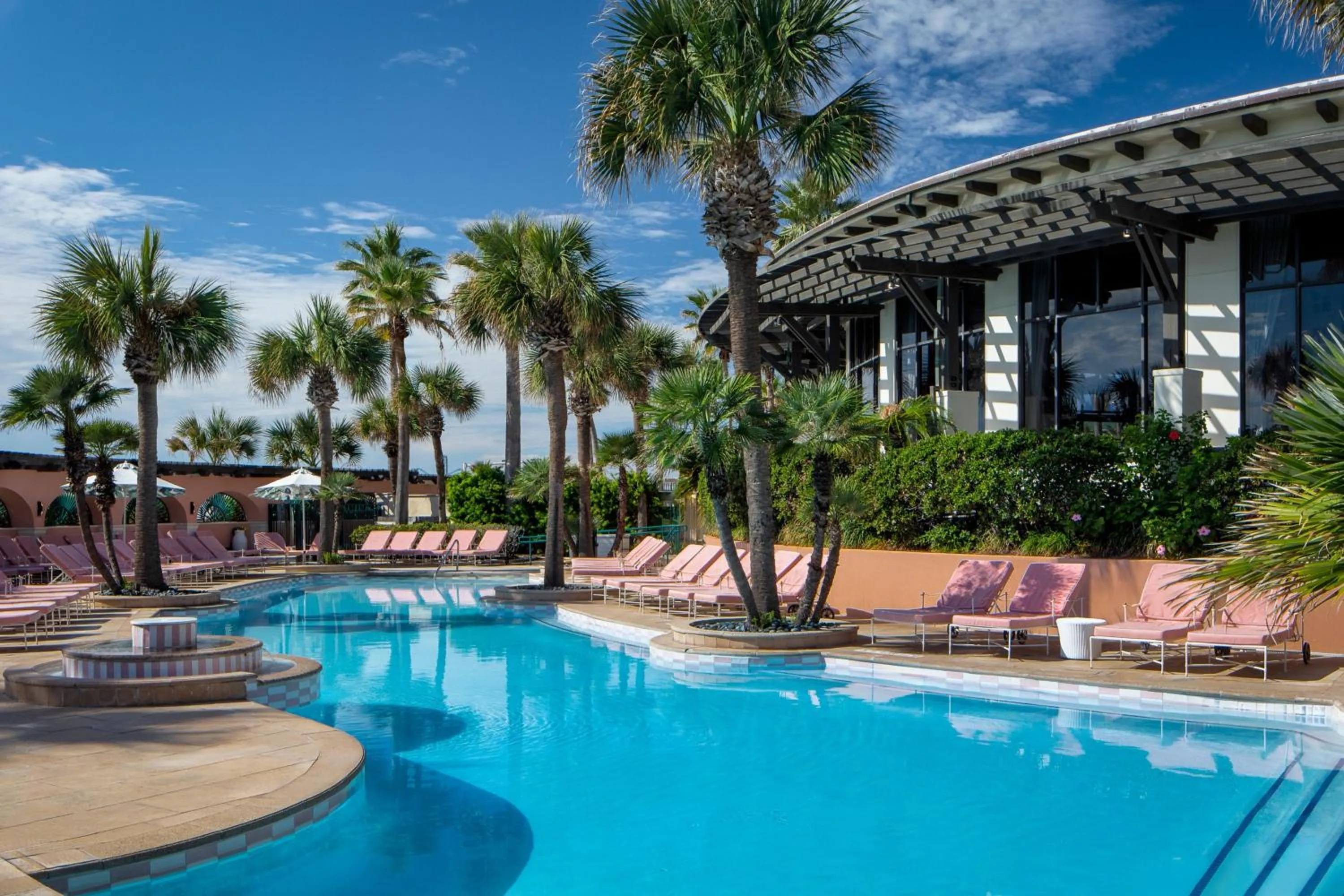 Beach in Grand Galvez Resort, Autograph Collection