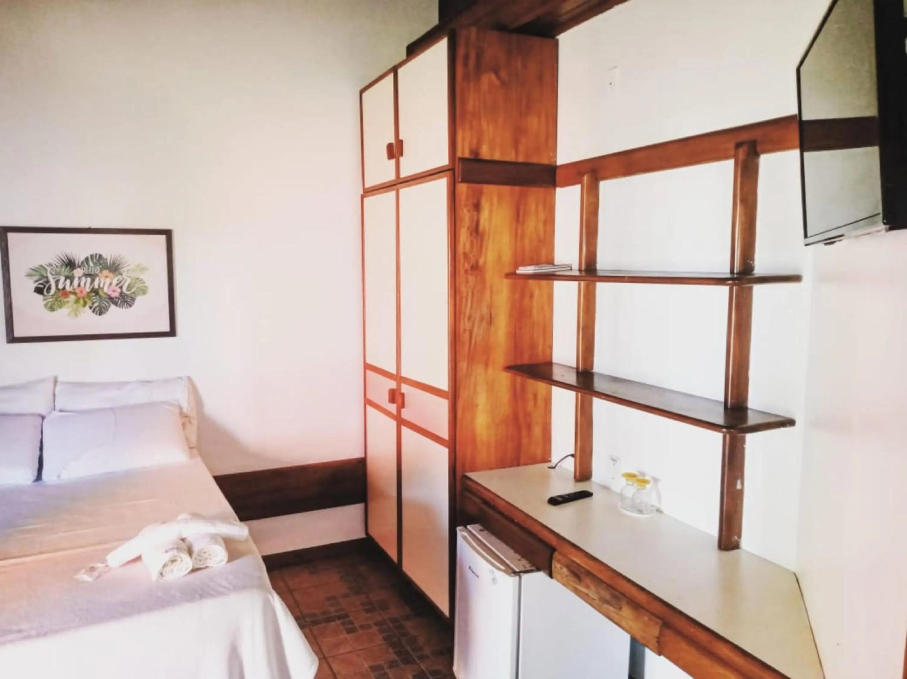 Bedroom, Bed in Pousada E Restaurante Doce Desejo