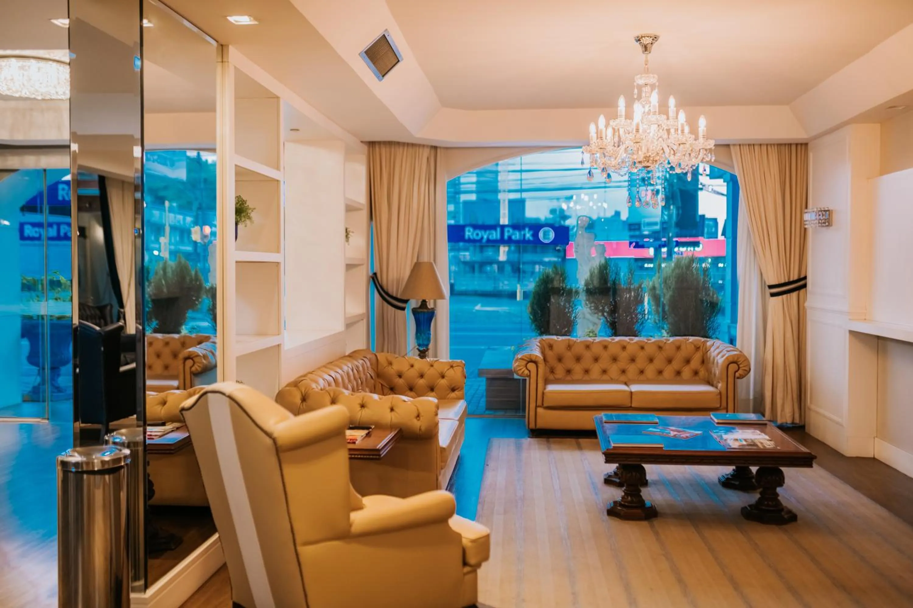 Living room in Hotel Himmelblau