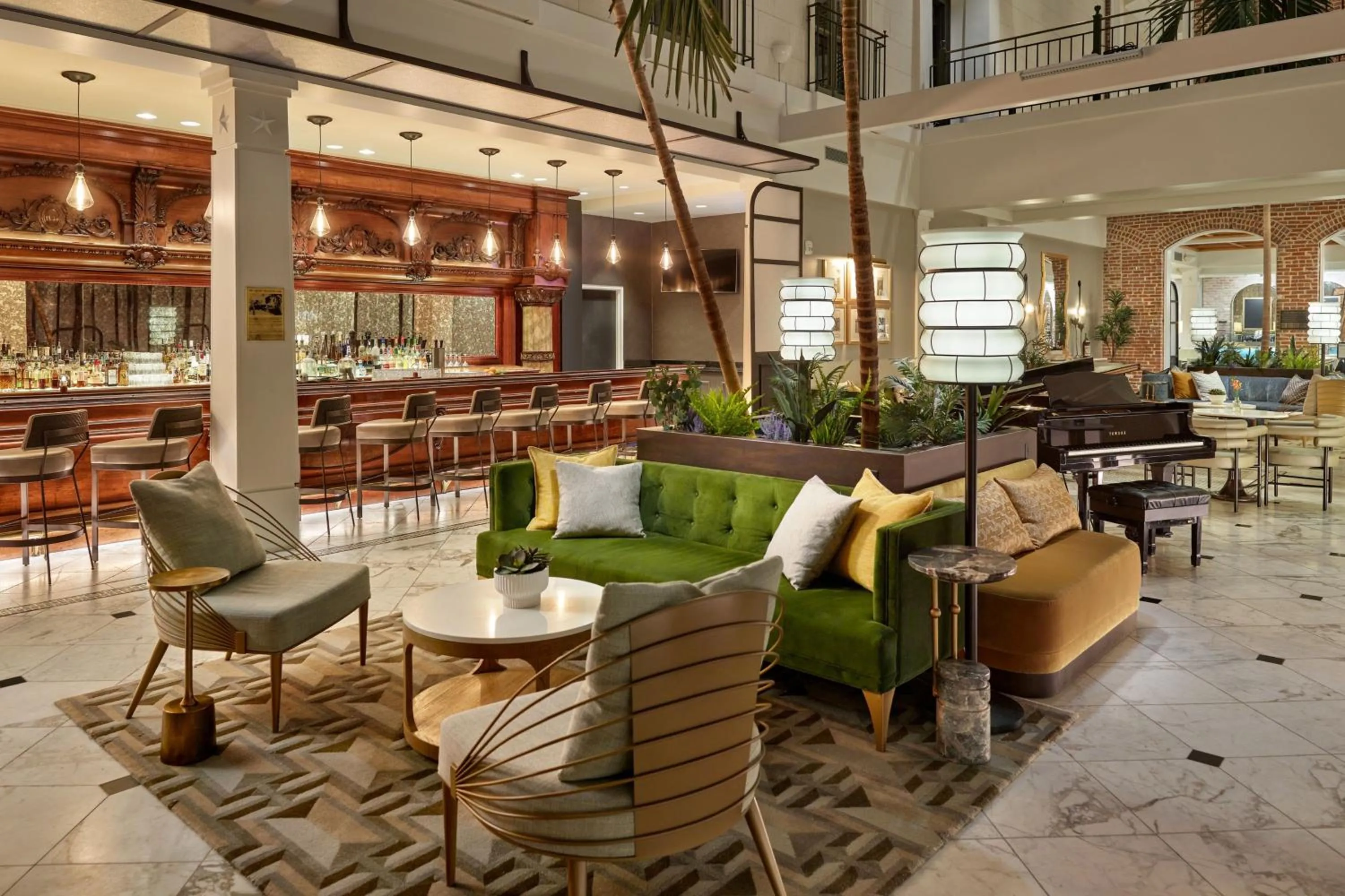 Lobby or reception in The Tremont House, Galveston, a Tribute Portfolio Hotel