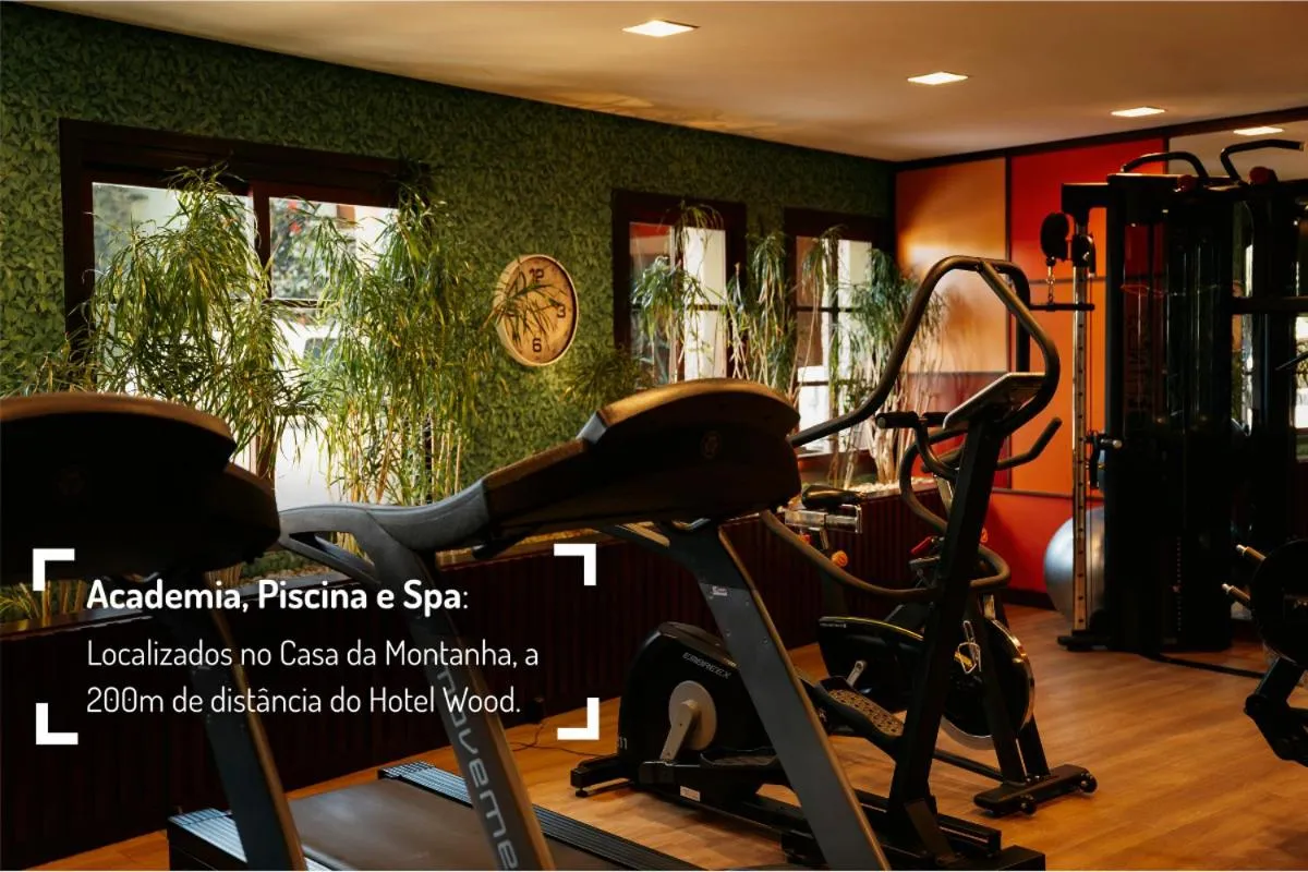 Fitness centre/facilities in Wood Hotel Gramado