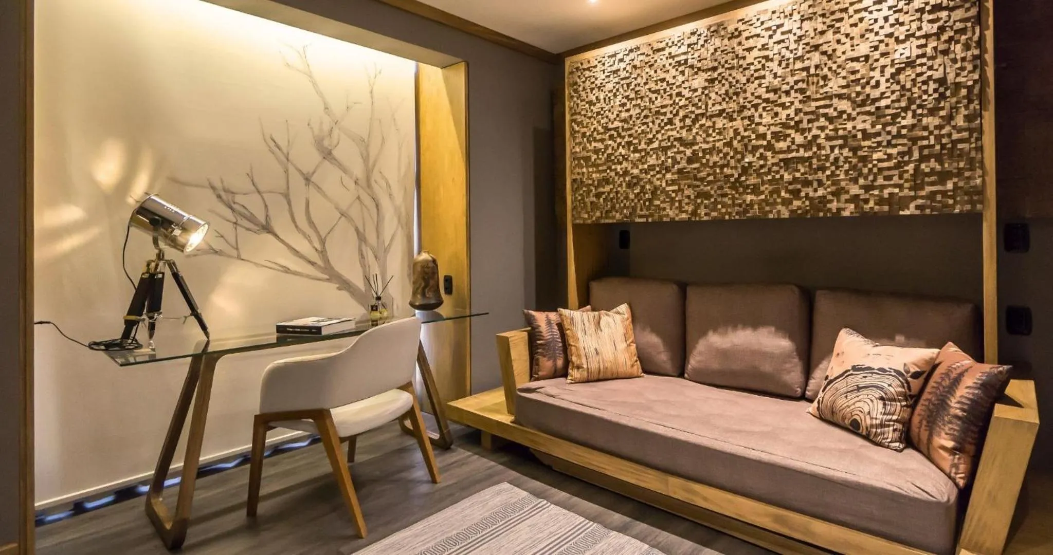 Bedroom, Bed in Wood Hotel Gramado