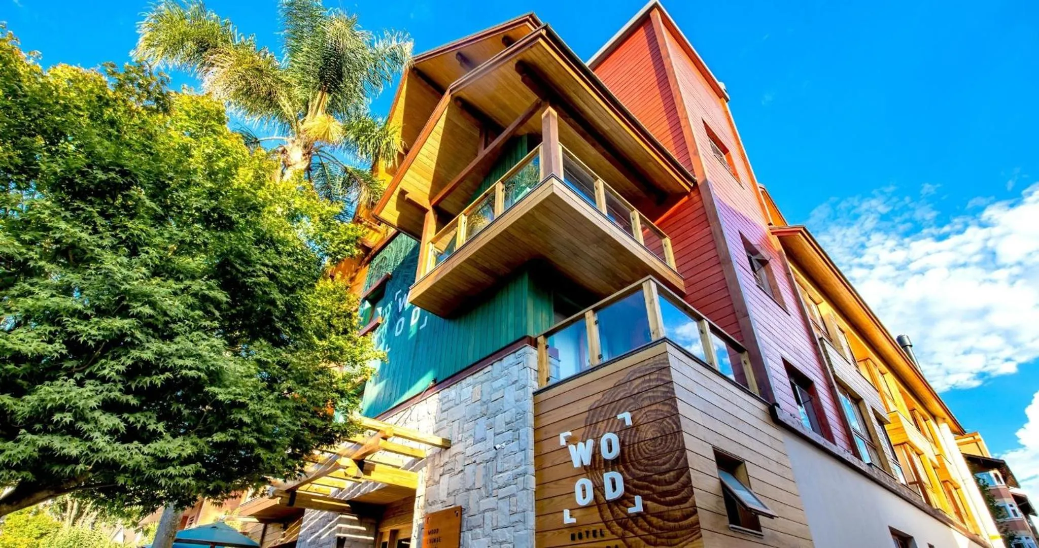Property building in Wood Hotel Gramado