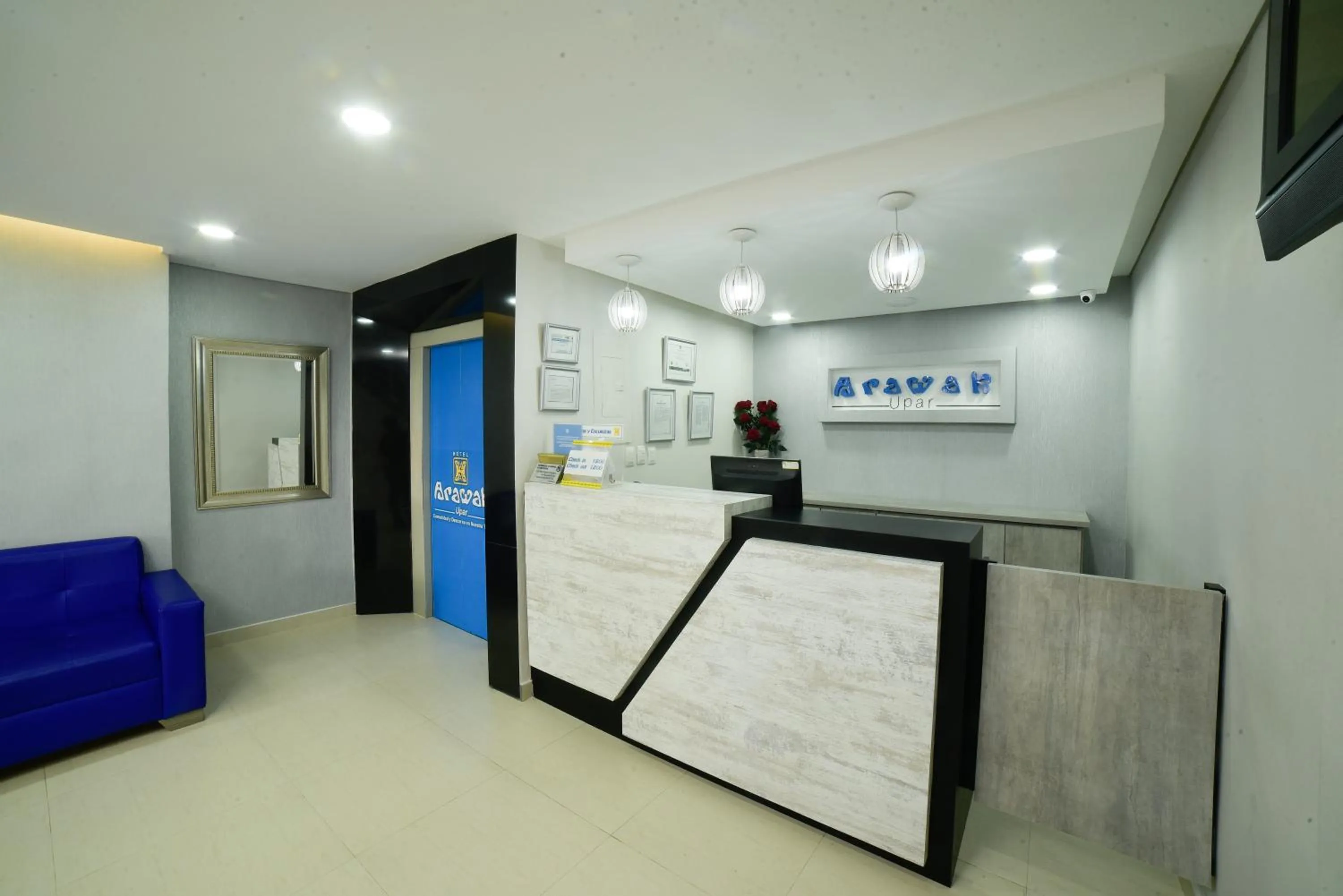 Lobby or reception in Hotel Arawak Upar