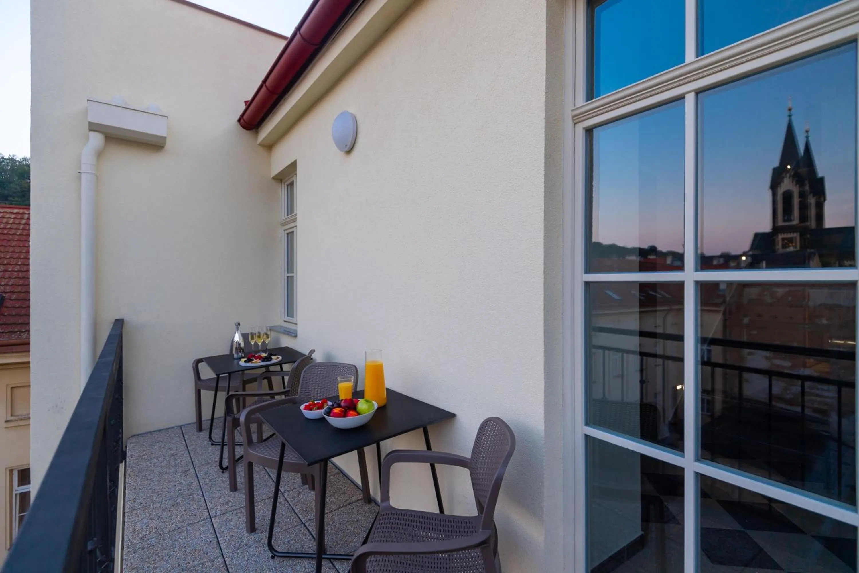 Balcony/Terrace in Seven Wishes Boutique Residence by Dwellfort