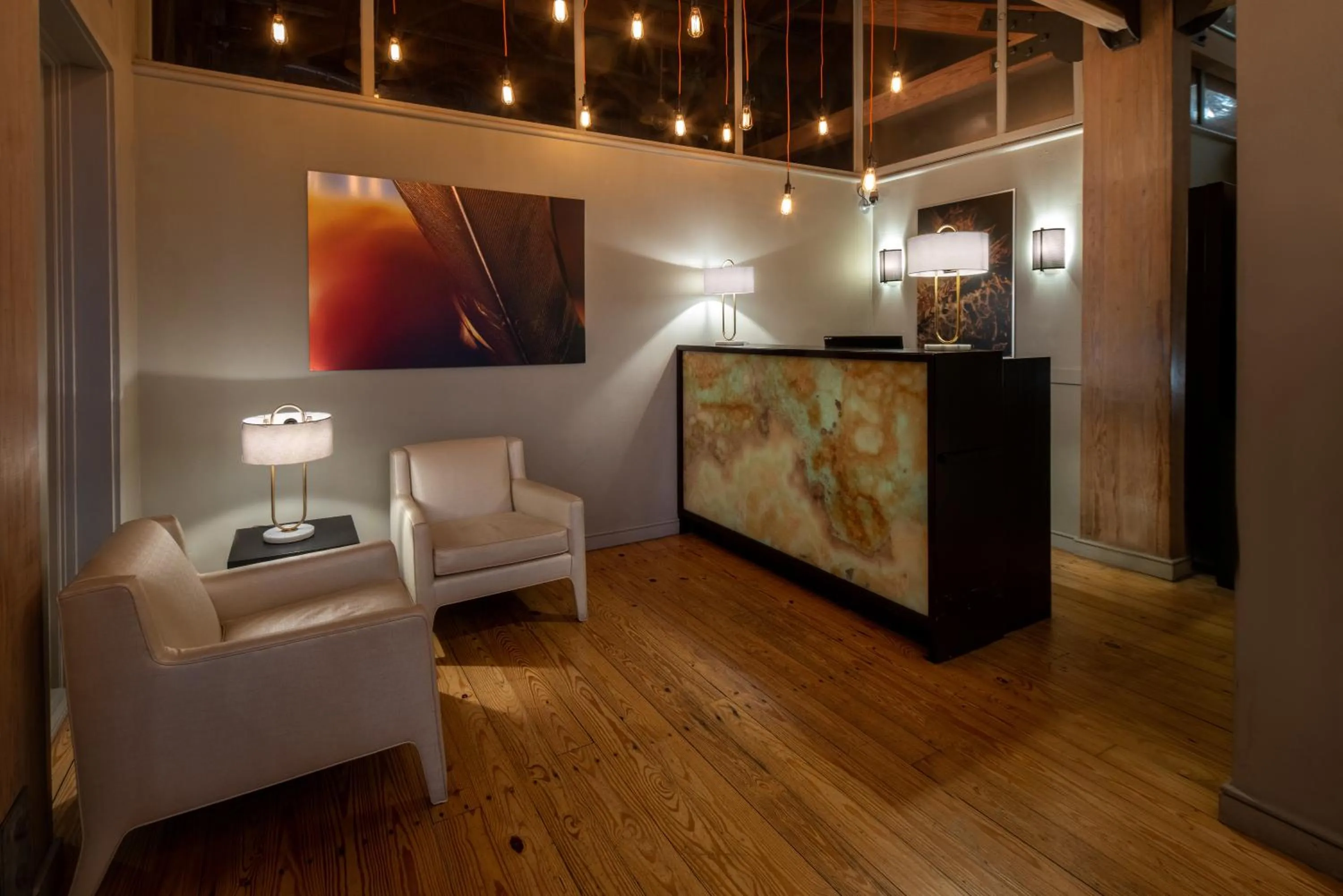 Lobby or reception in Harbor House Hotel and Marina at Pier 21