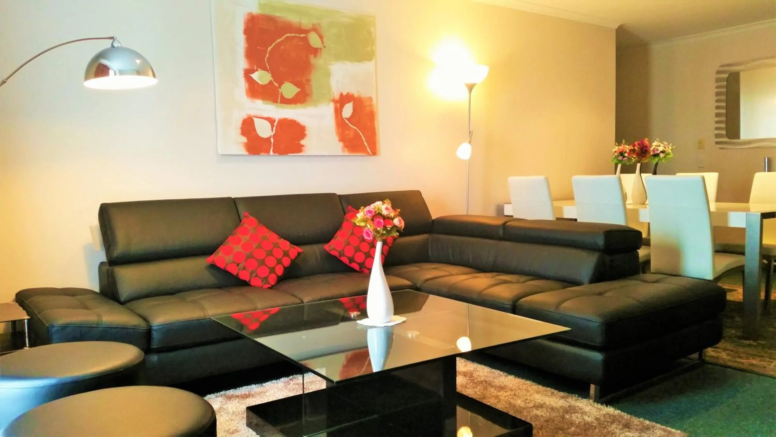 Living room in Panorama Jindabyne