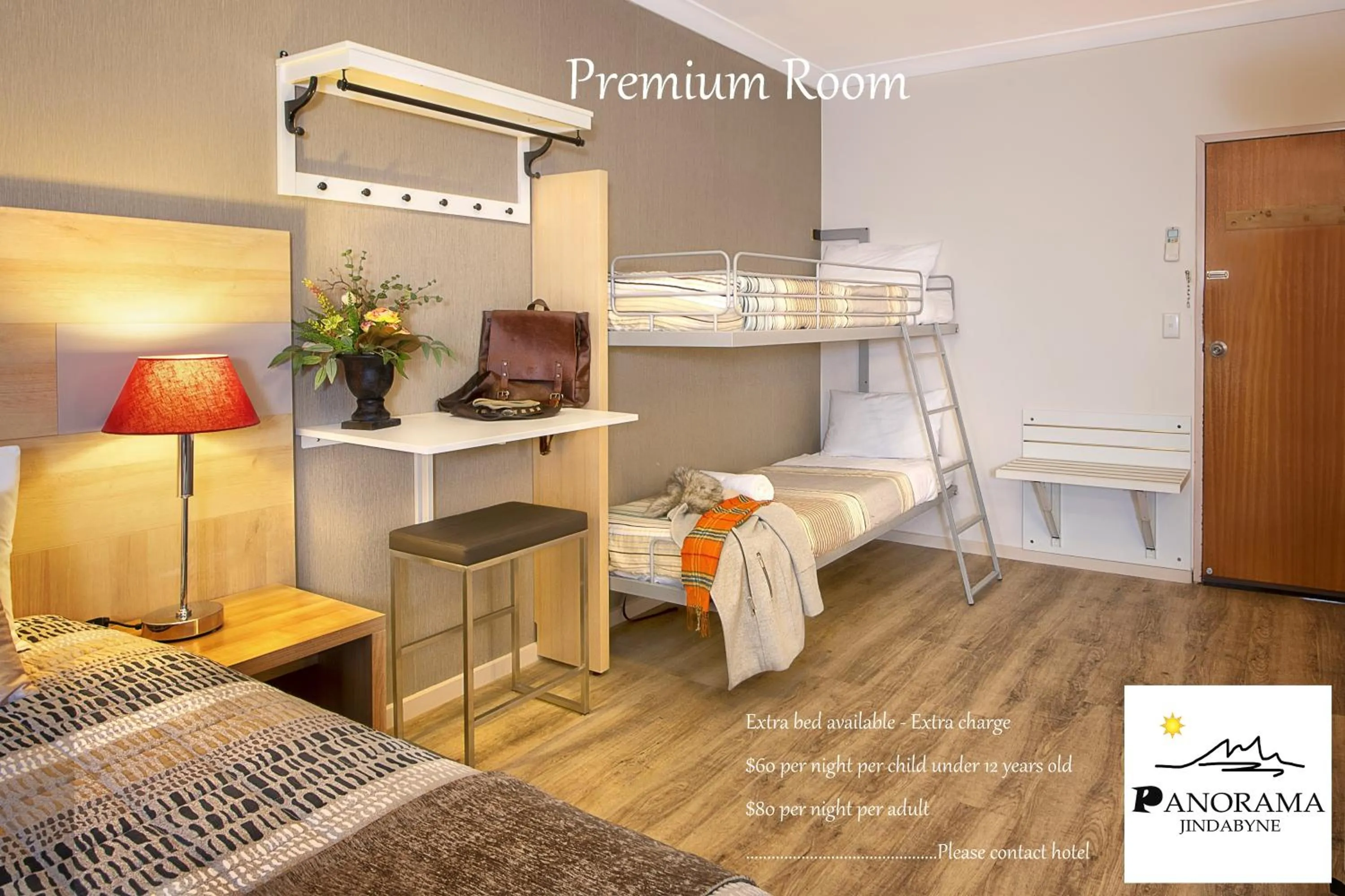 bunk bed in Panorama Jindabyne