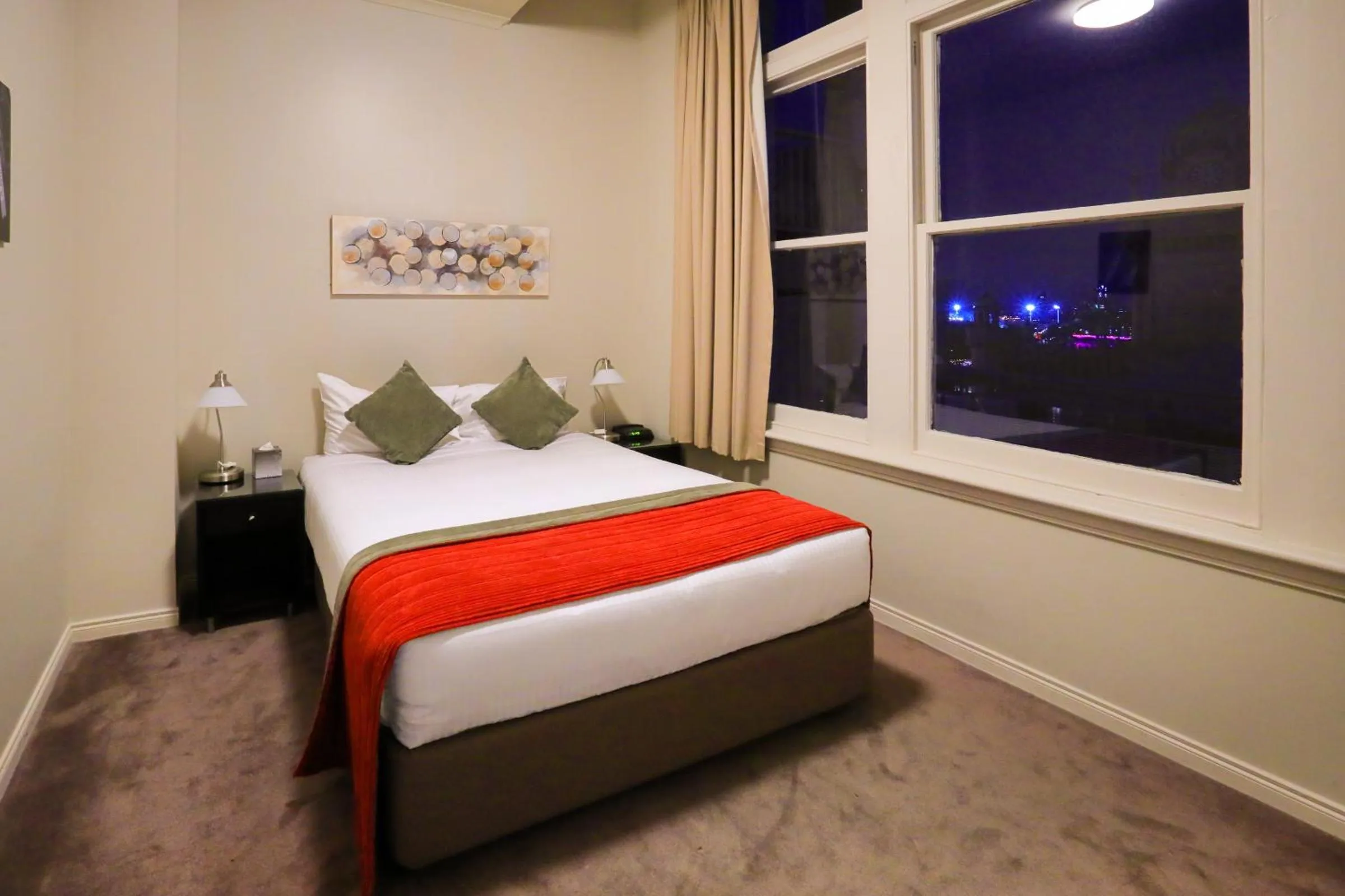 Bed in Flinders Landing Apartments