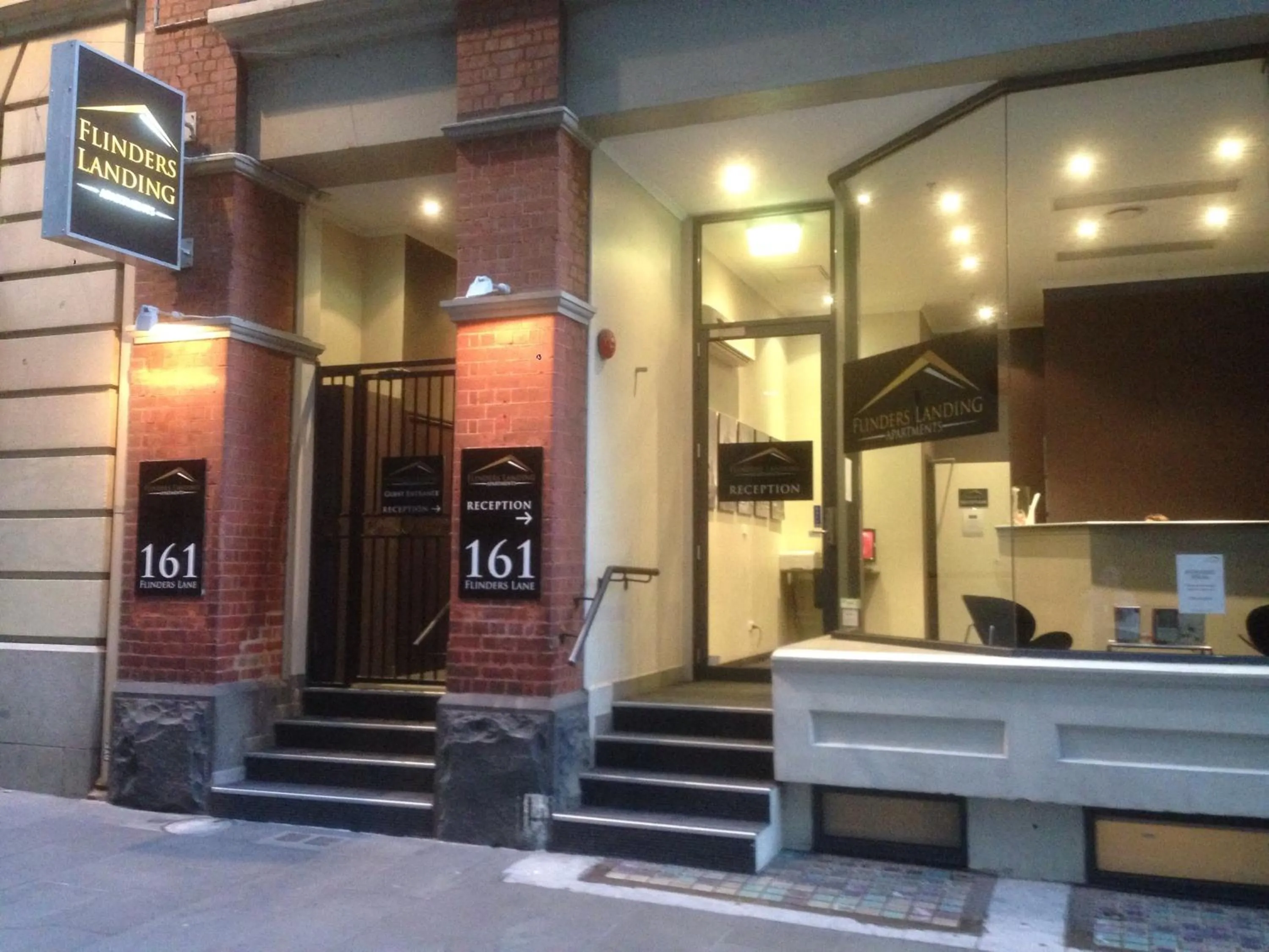 Facade/entrance in Flinders Landing Apartments