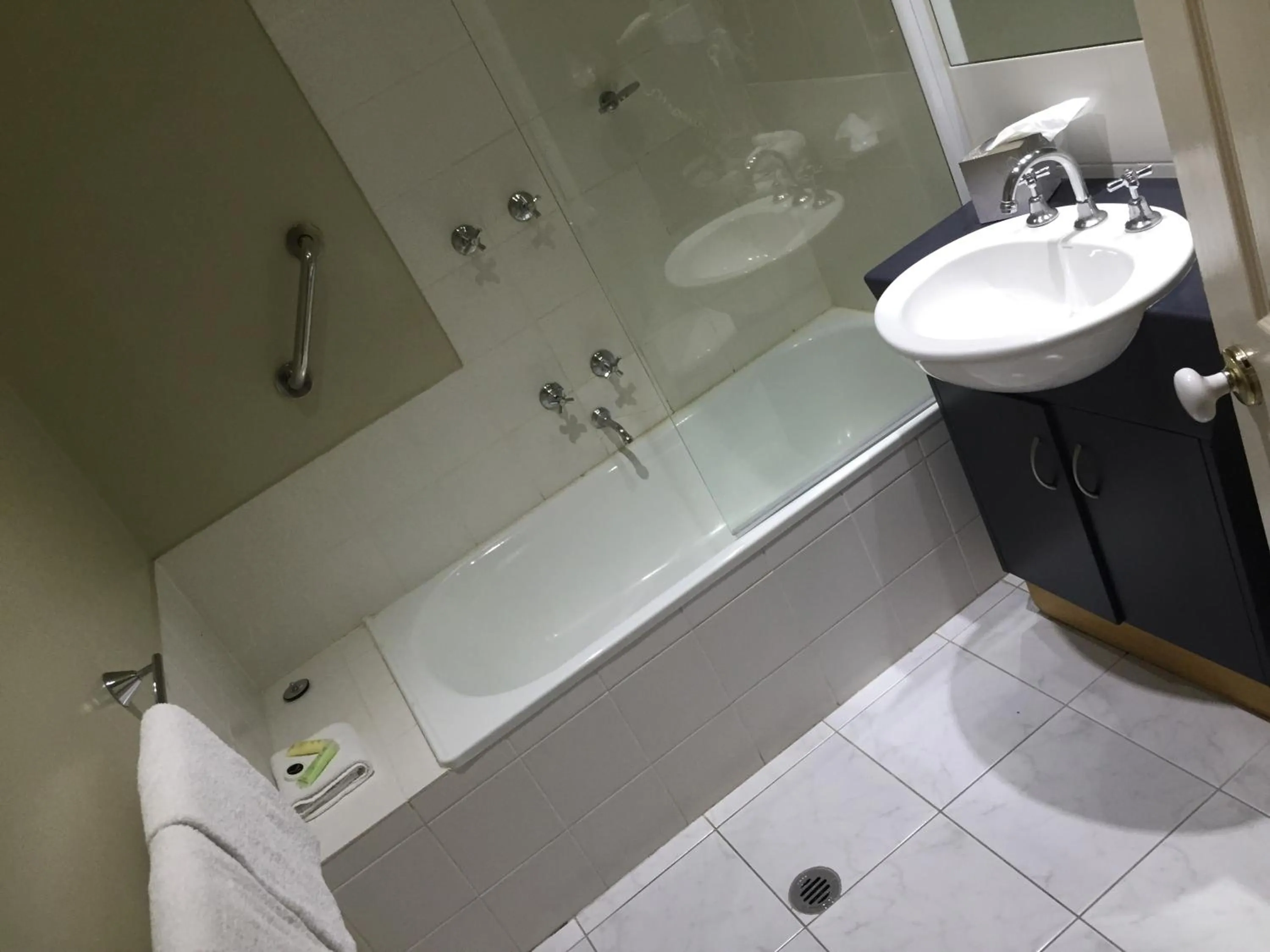 Bathroom in Flinders Landing Apartments