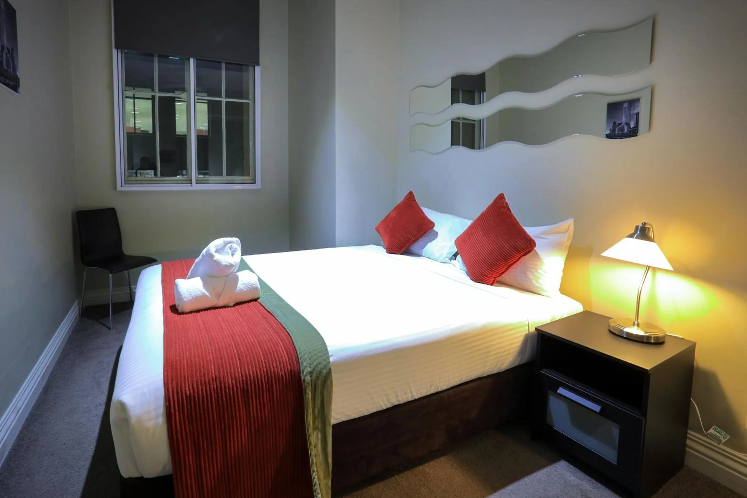 Bed in Flinders Landing Apartments