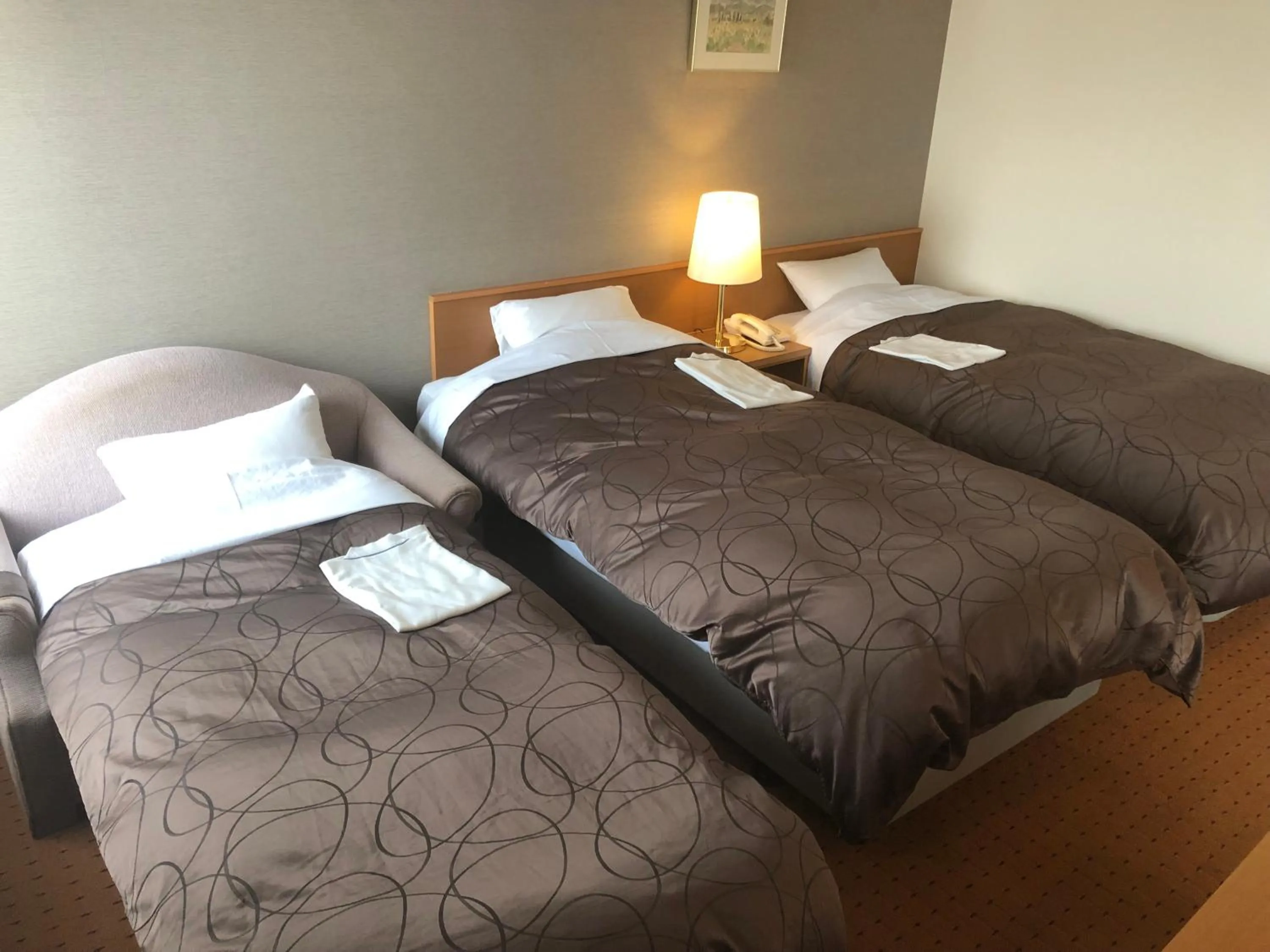 Bedroom, Bed in Chitose Airport Hotel