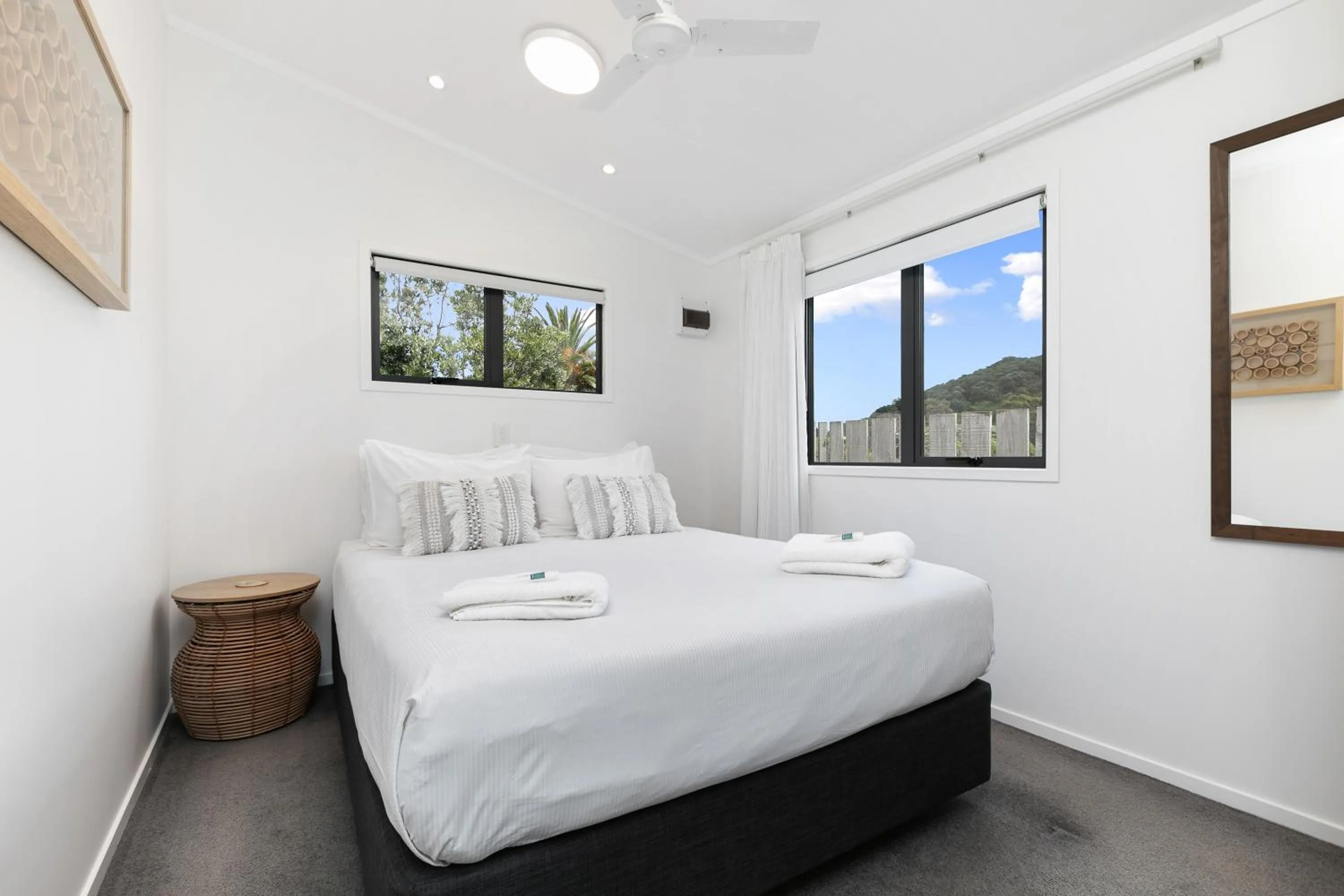 Bed in Bowentown Beach Holiday Park