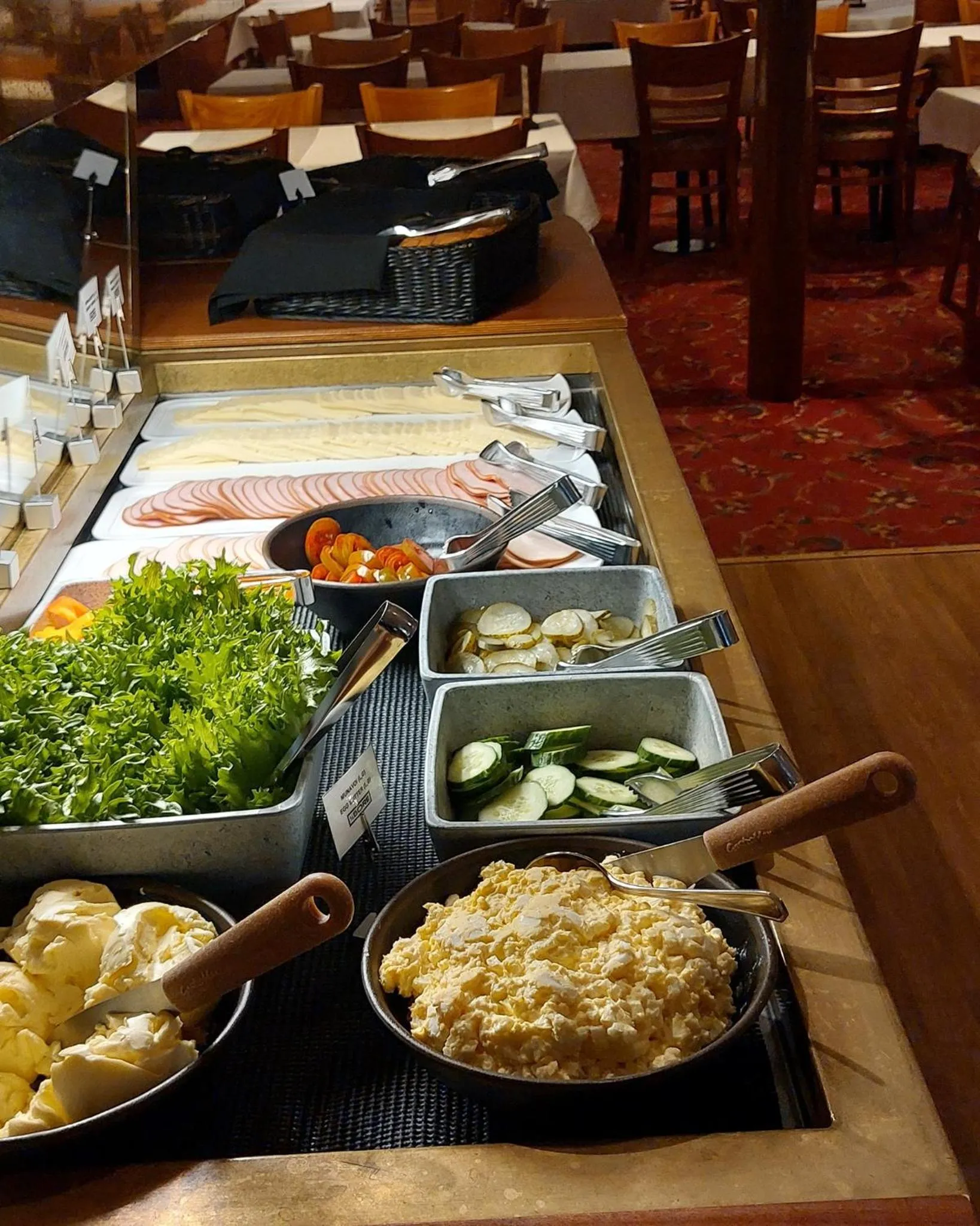 Breakfast in Laivahostel S/S Bore