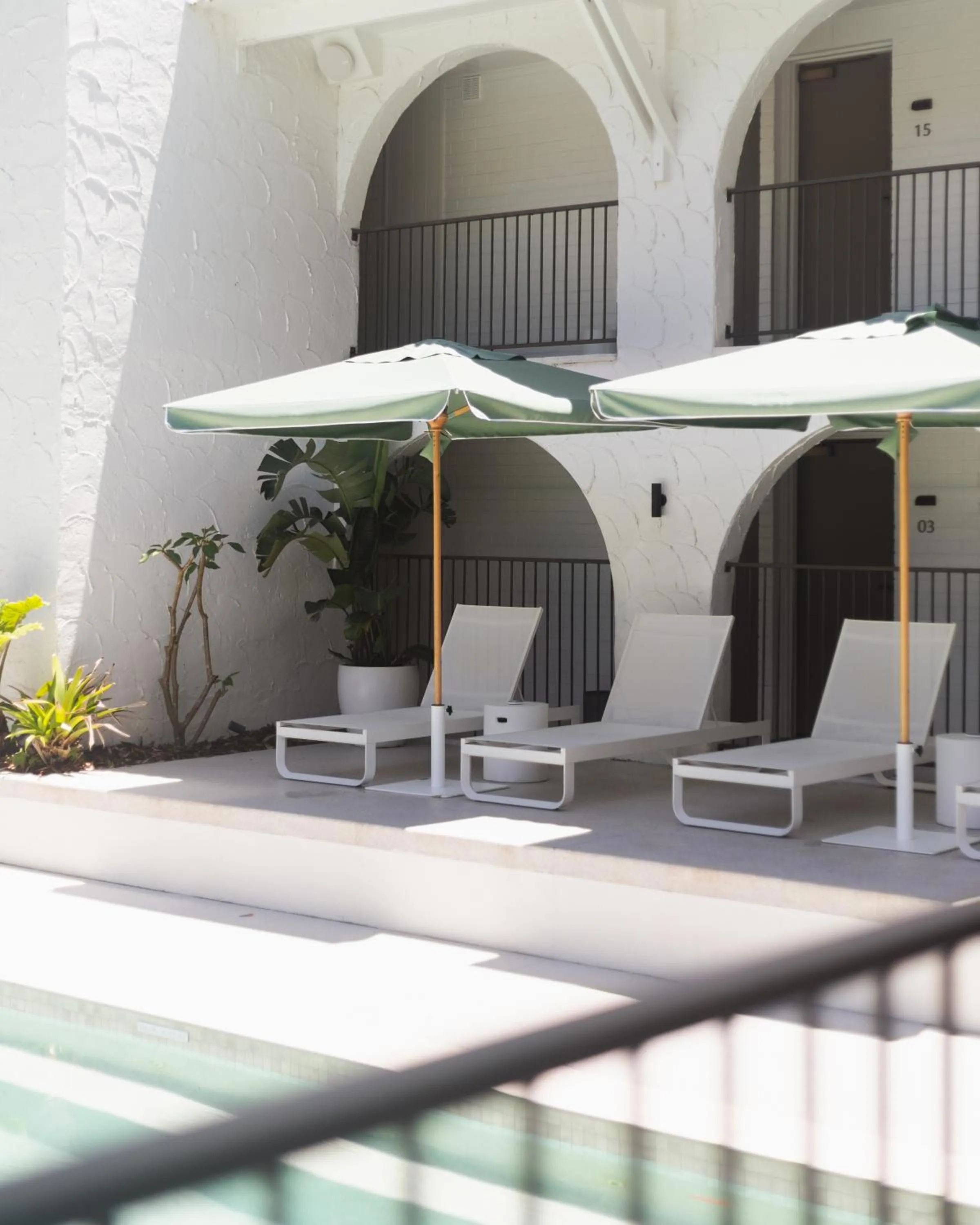 Pool view in The Tamborine - Boutique Hotel