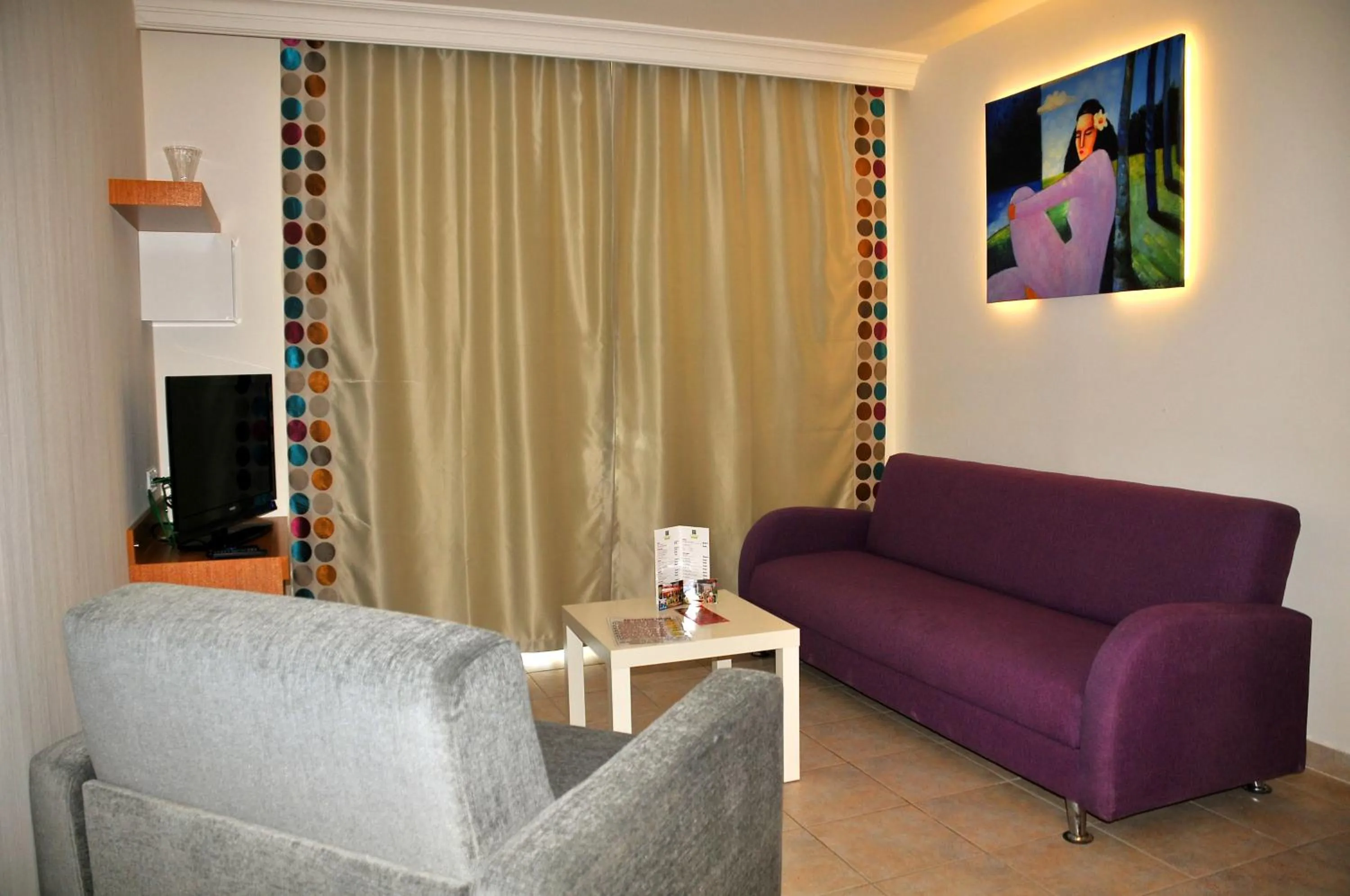 Living room in Sunpark Garden Hotel