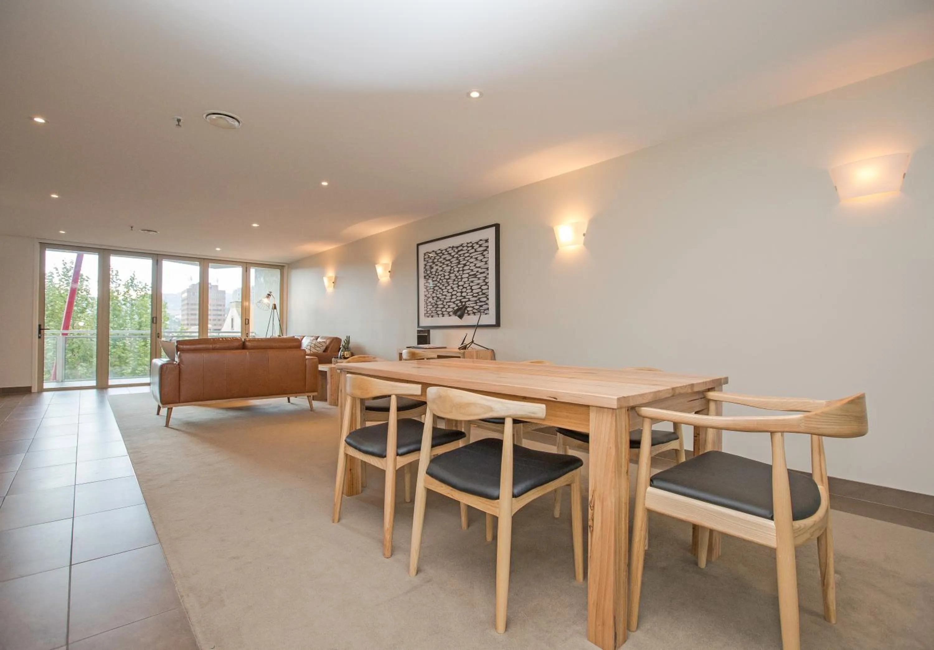 Dining area in Sullivans Cove Apartments