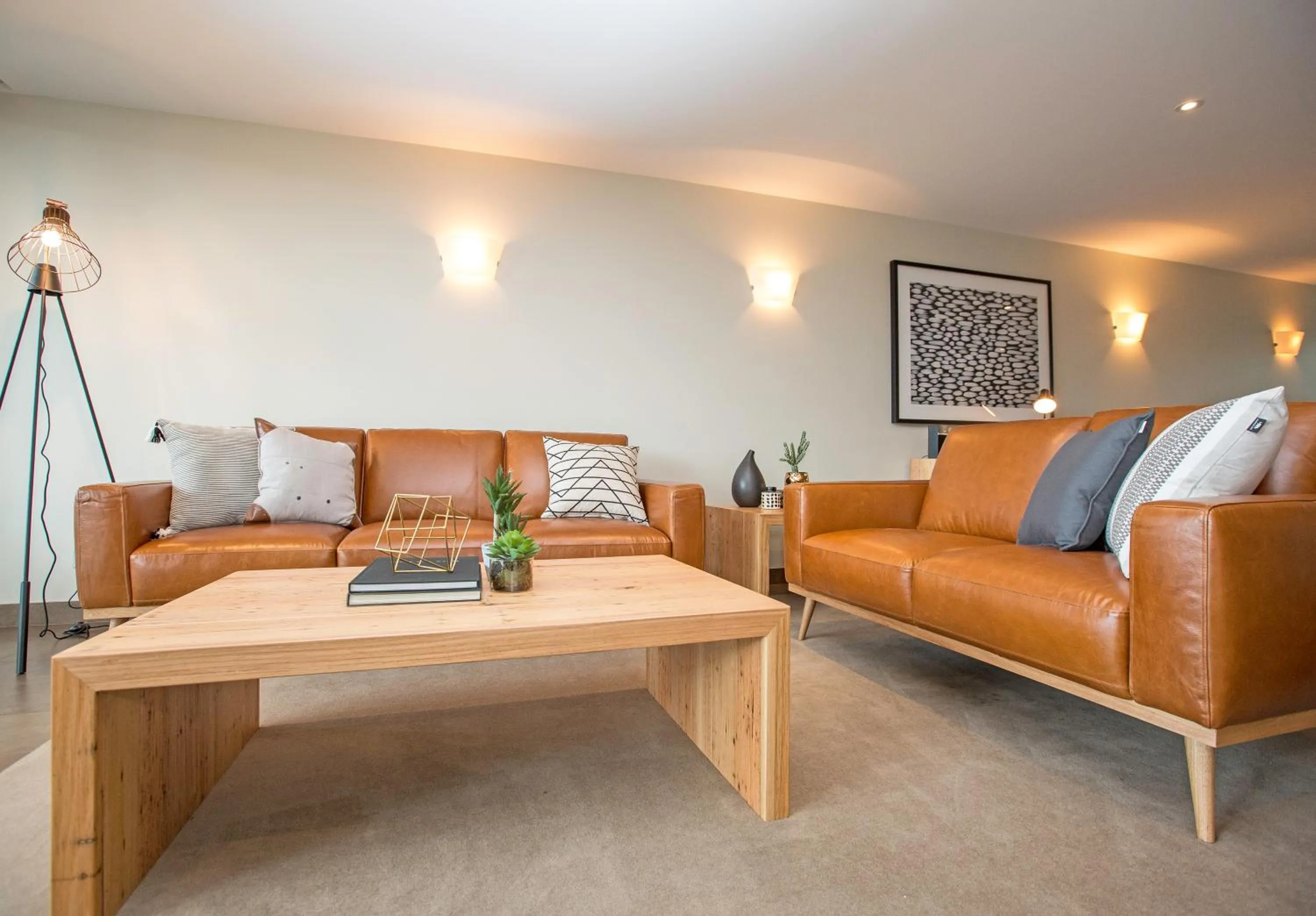 Living room in Sullivans Cove Apartments