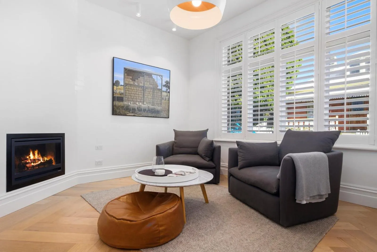 Living room in Sullivans Cove Apartments