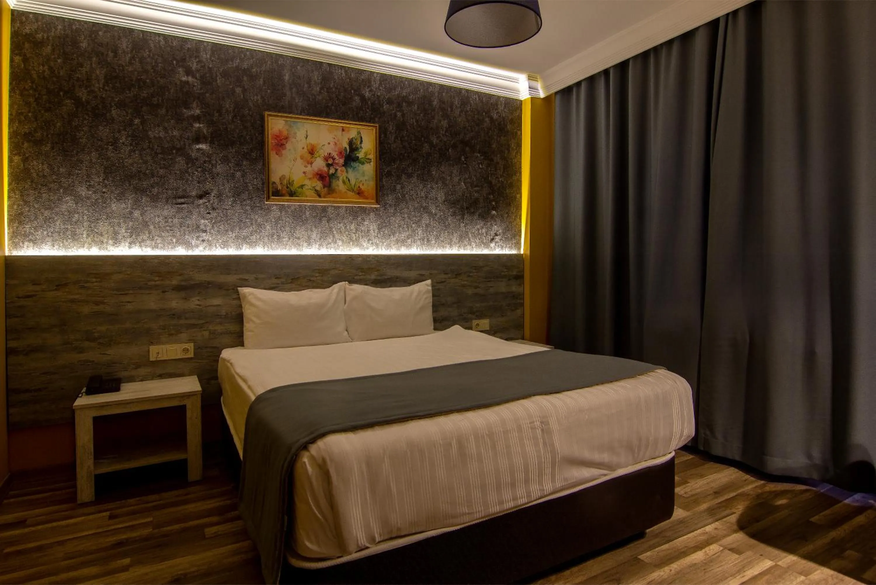 Bed in Baykara Hotel