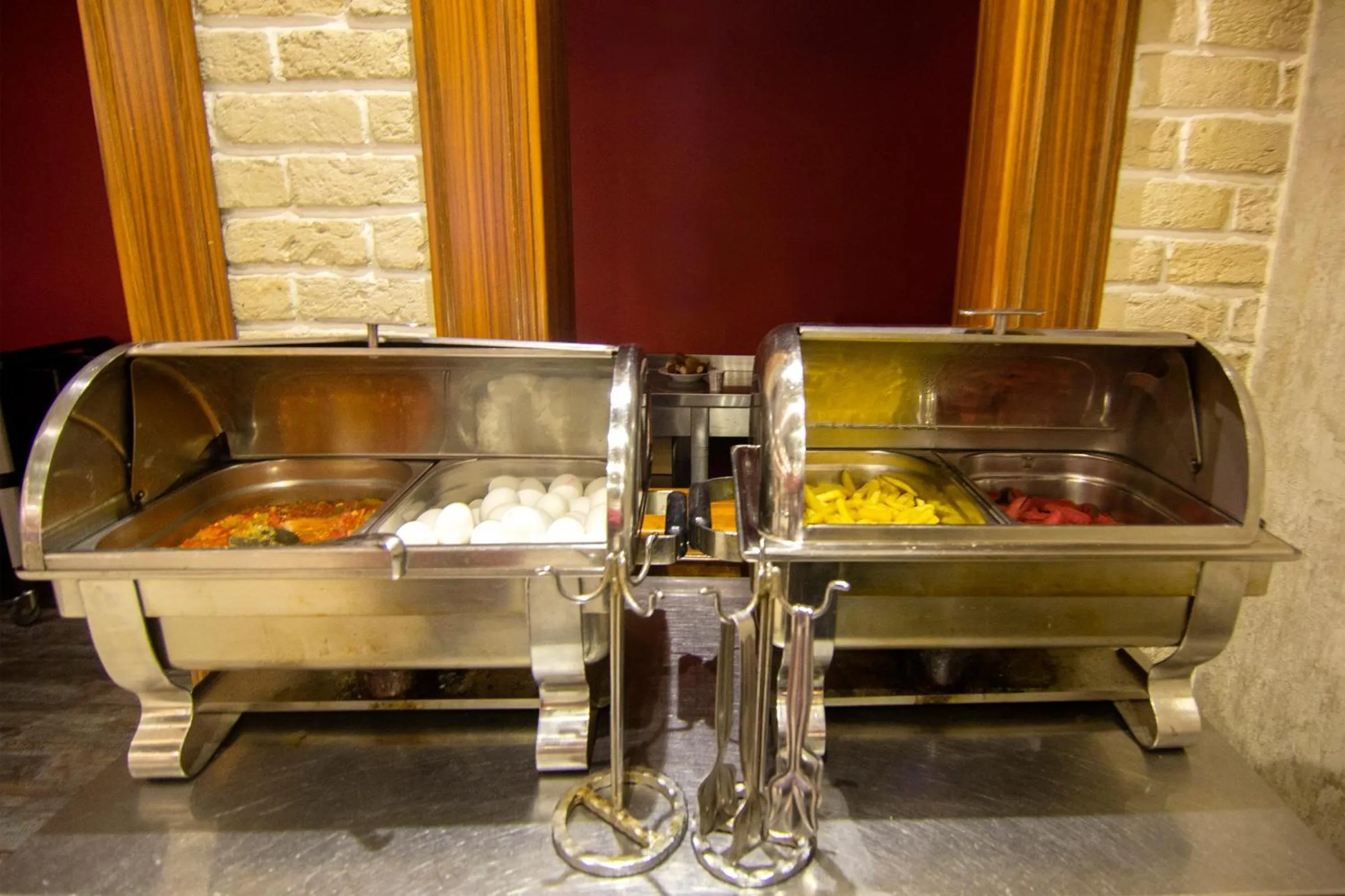 Buffet breakfast in Baykara Hotel