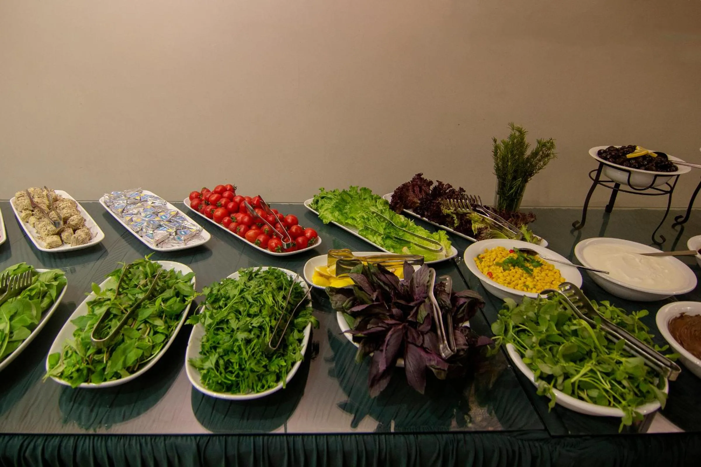 Buffet breakfast in Baykara Hotel