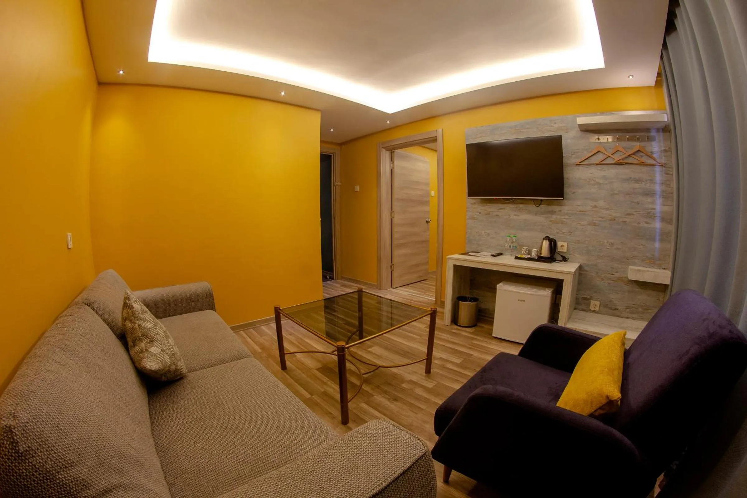 Seating area in Baykara Hotel