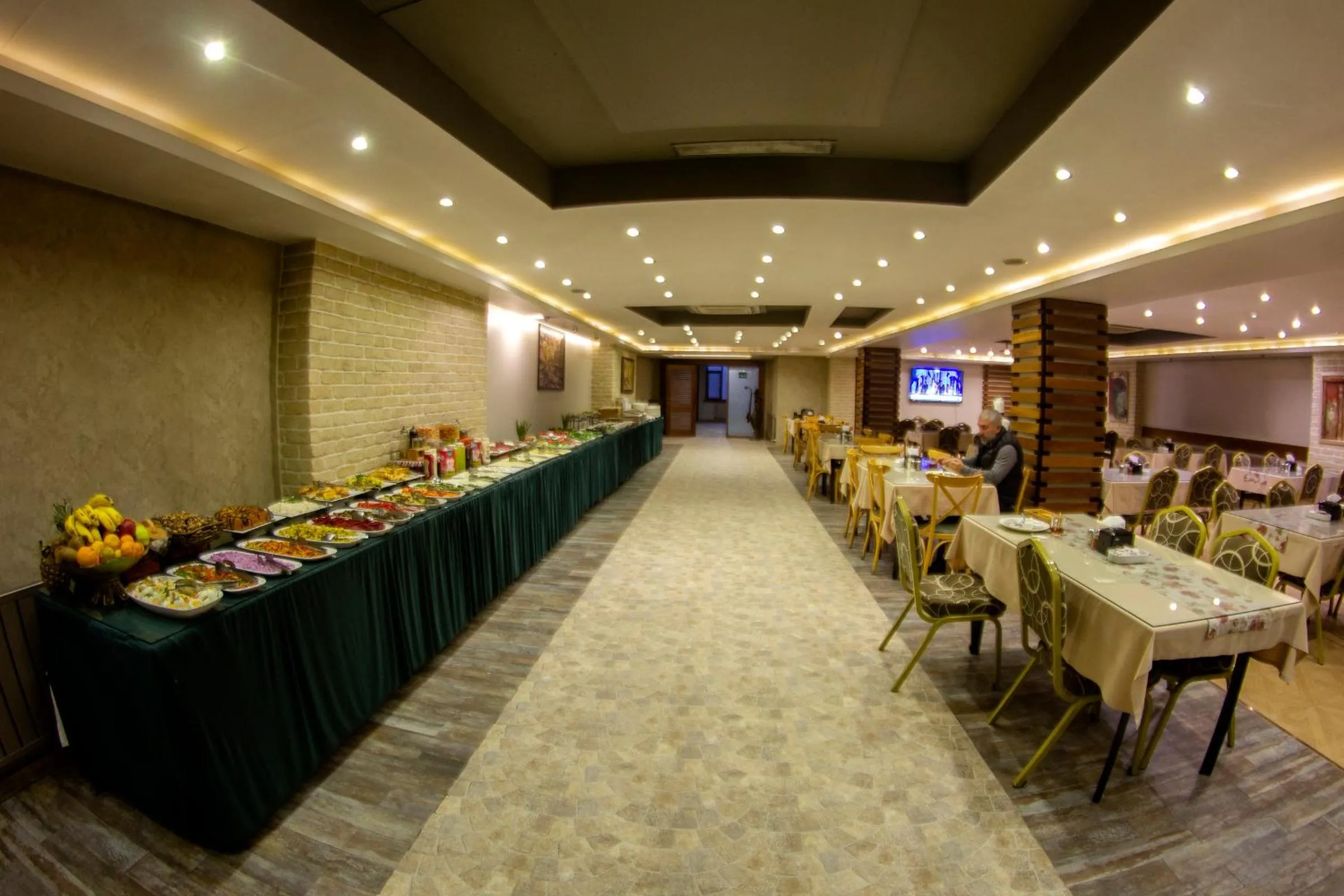 Buffet breakfast in Baykara Hotel
